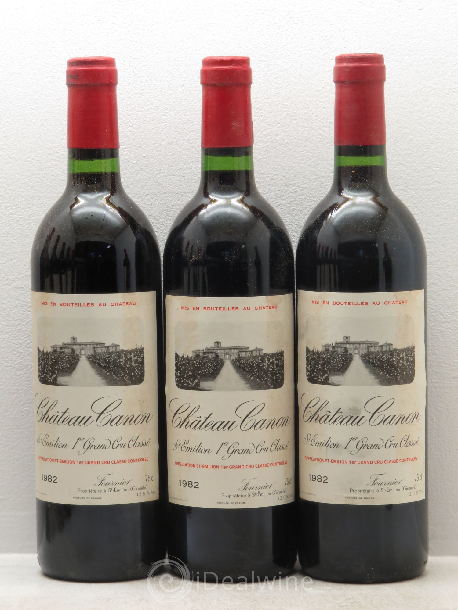 Château Canon 1er Grand Cru Classé B 1982 - Lot de 12 bouteilles - 2