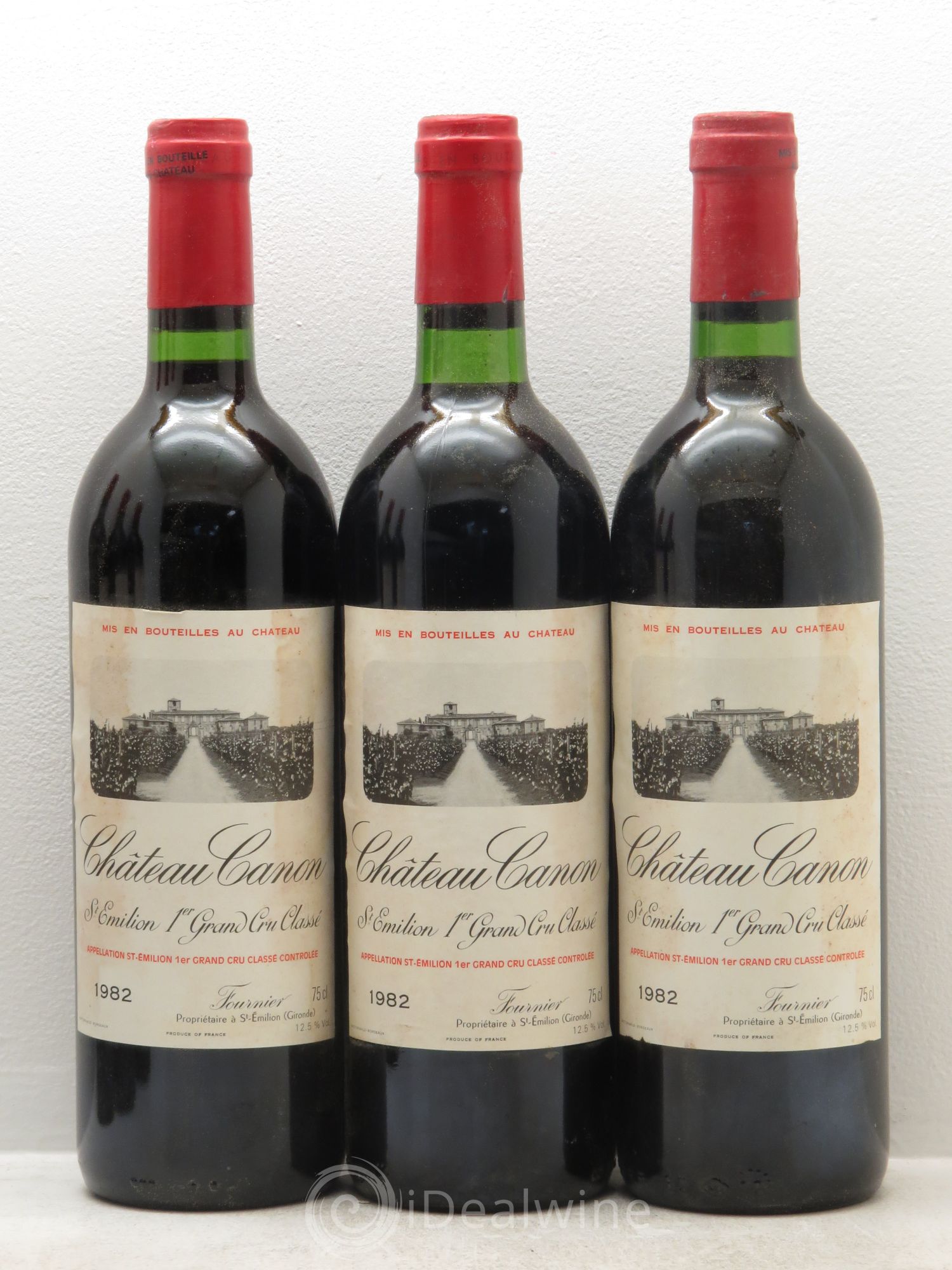Château Canon 1er Grand Cru Classé B 1982 - Lot de 12 bouteilles - 3