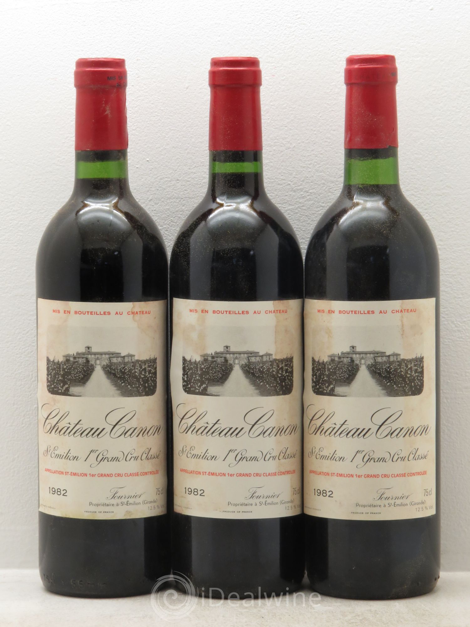 Château Canon 1er Grand Cru Classé B 1982 - Lot de 12 bouteilles - 4