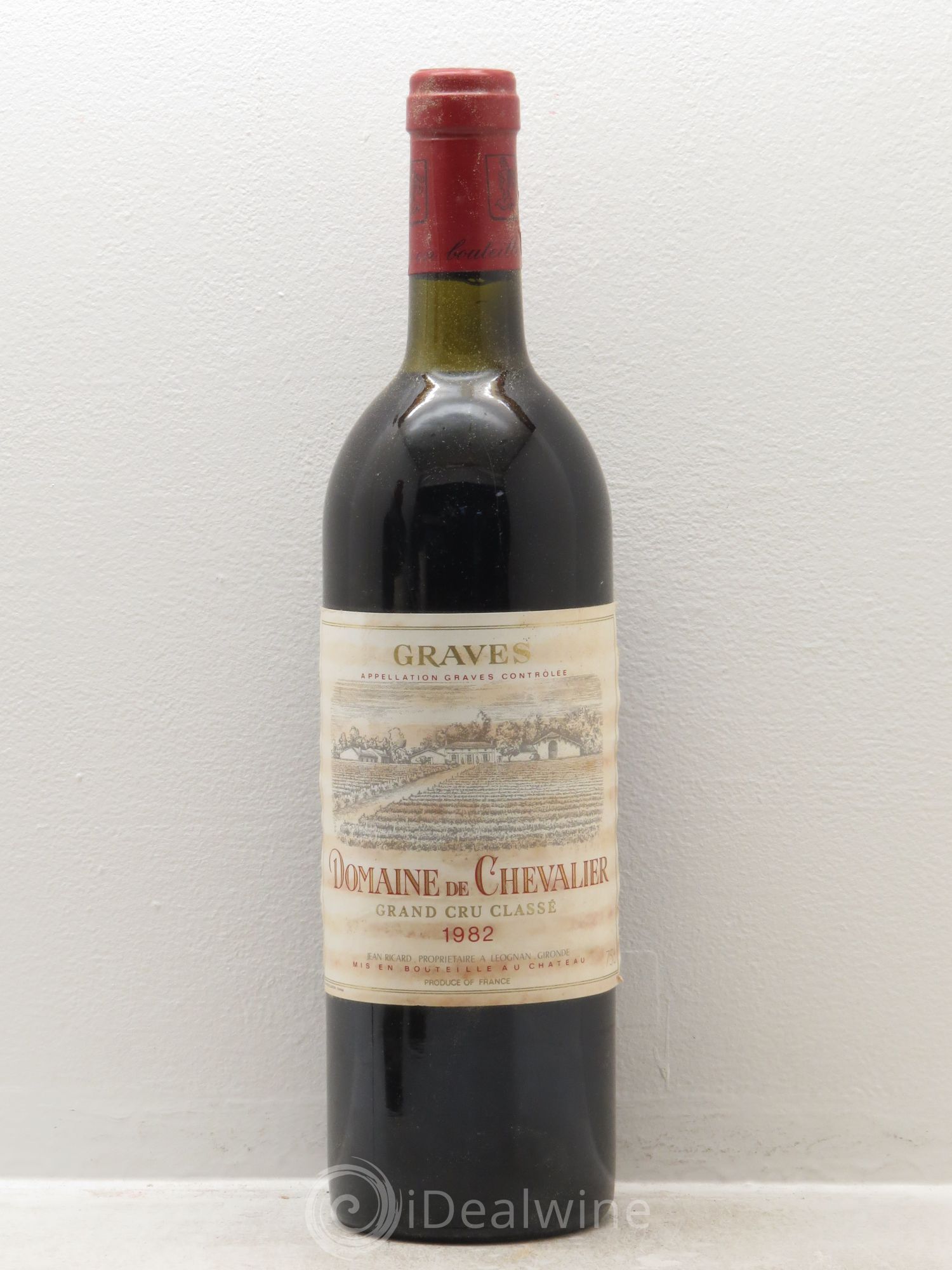 Domaine de Chevalier Cru Classé de Graves 1982 - Lot de 12 bouteilles - 0