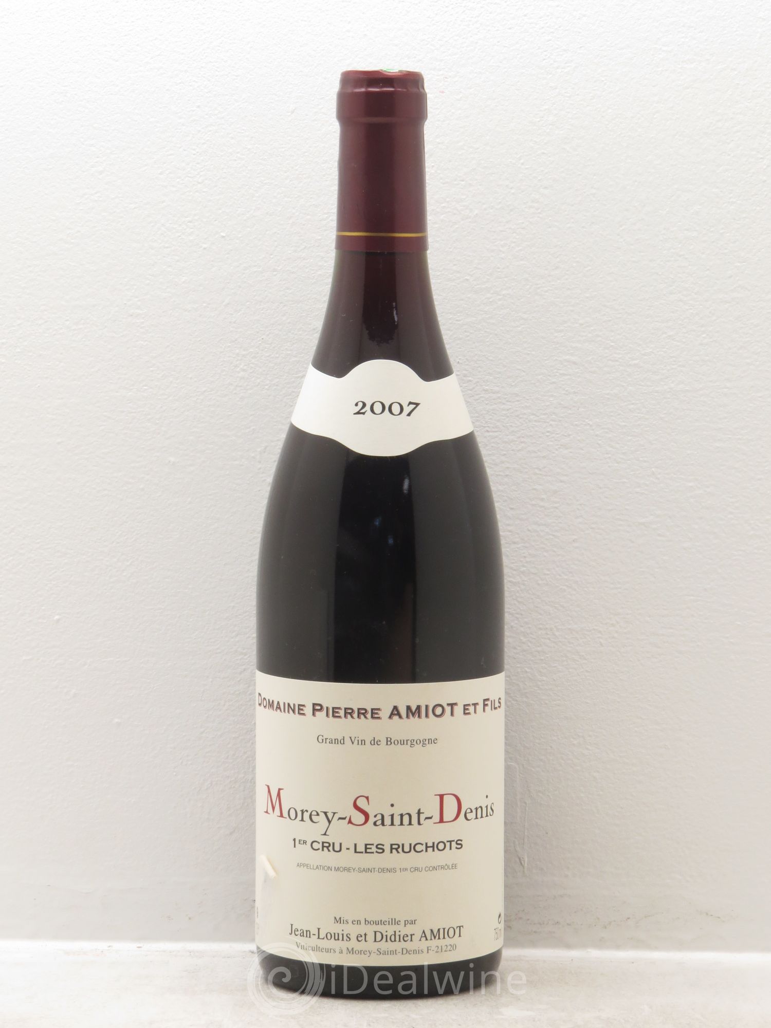 Morey-Saint-Denis 1er Cru 2007 - Lot de 6 bouteilles - 0