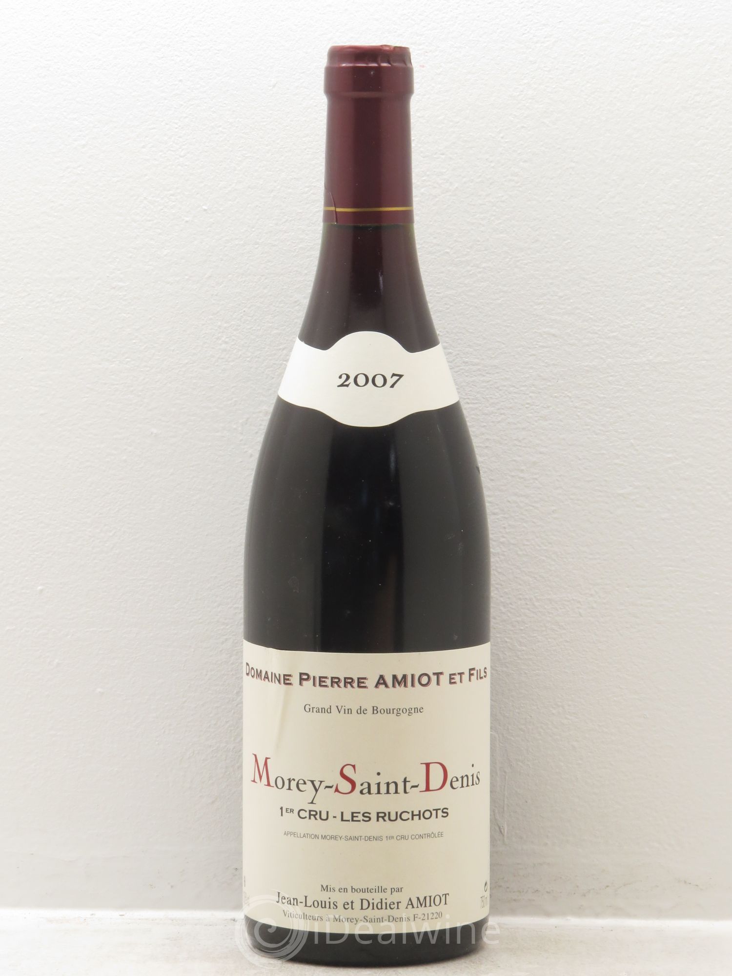 Morey-Saint-Denis 1er Cru 2007 - Lot de 1 bouteille - 0