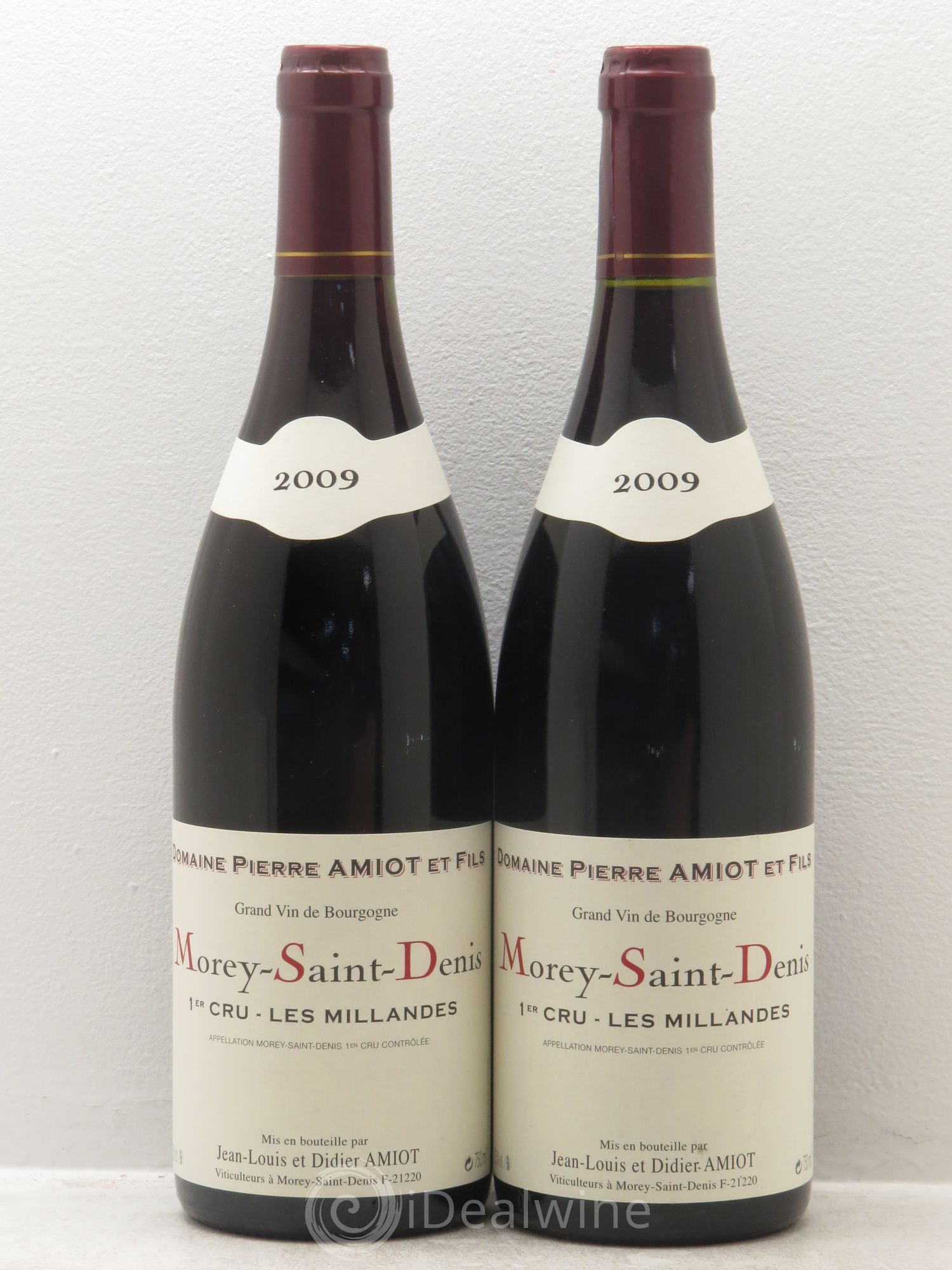 Morey-Saint-Denis 1er Cru 2009 - Lot de 2 bouteilles - 0