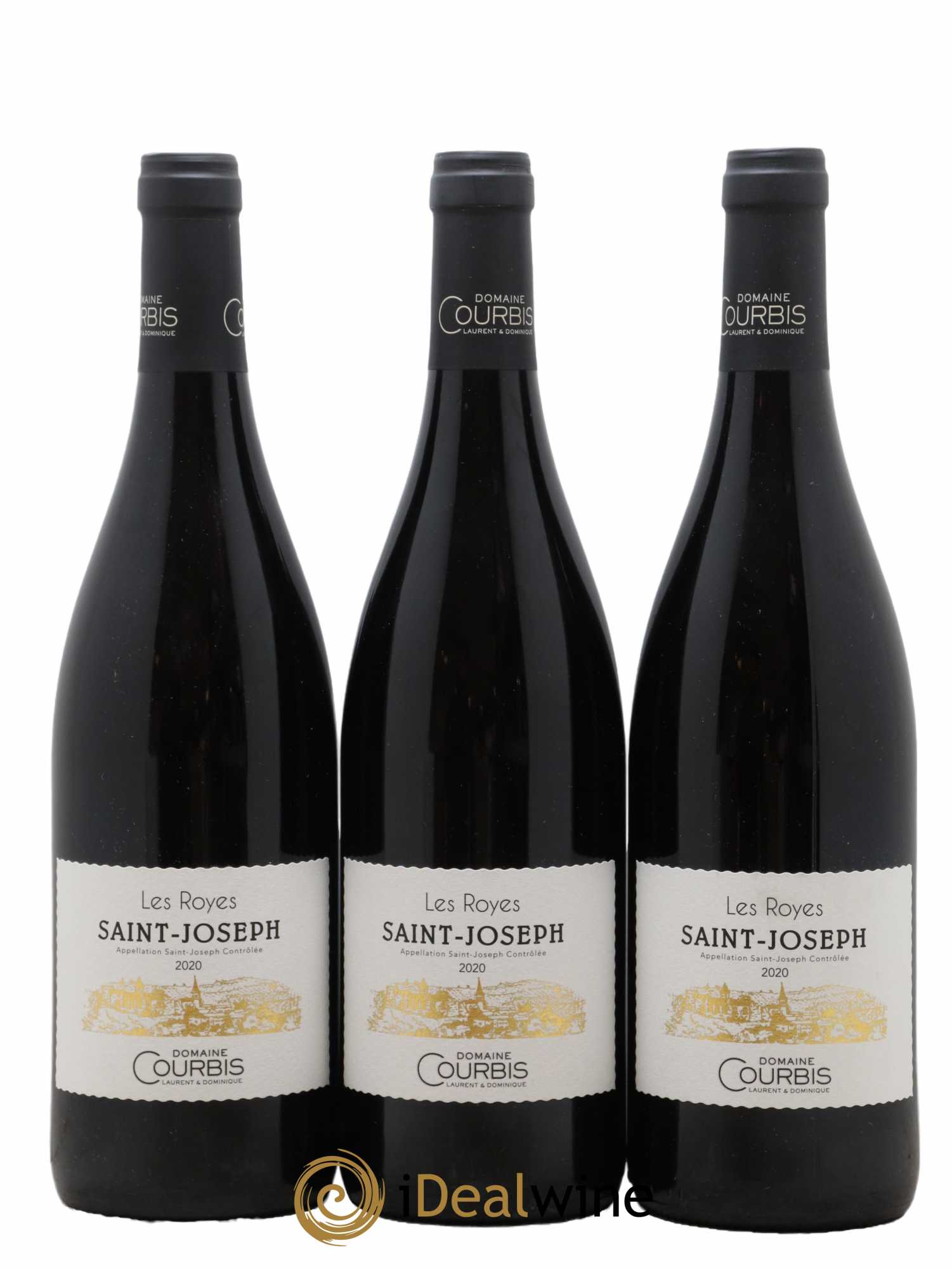 Saint-Joseph Les Royes Domaine Courbis 2020 - Lot de 3 bouteilles - 0