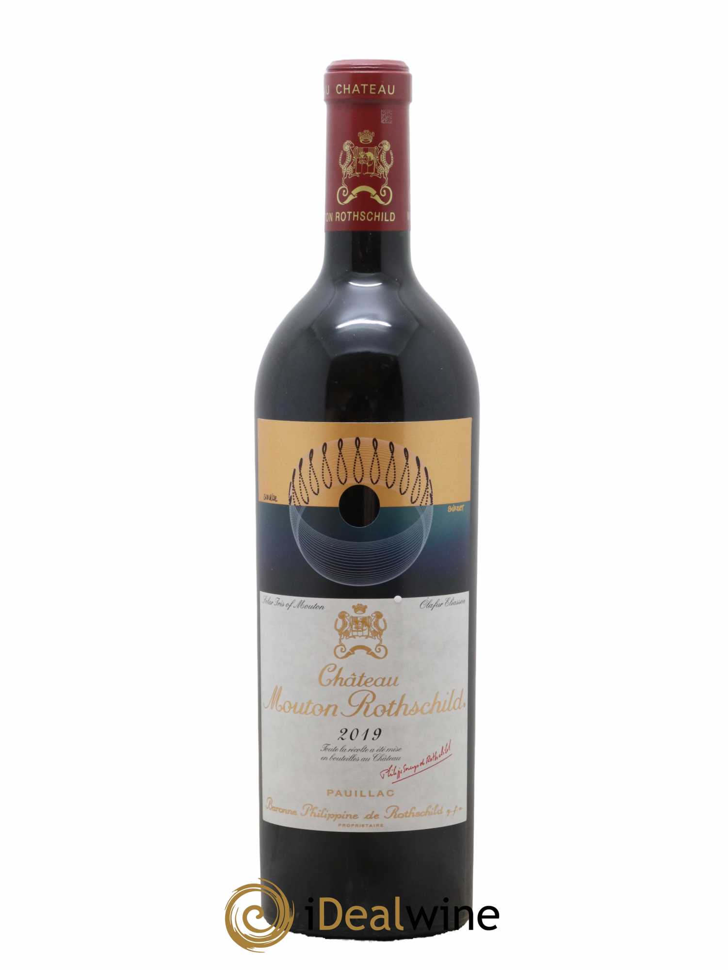 Château Mouton Rothschild 1er Grand Cru Classé 2019 - Lot de 1 bouteille - 0