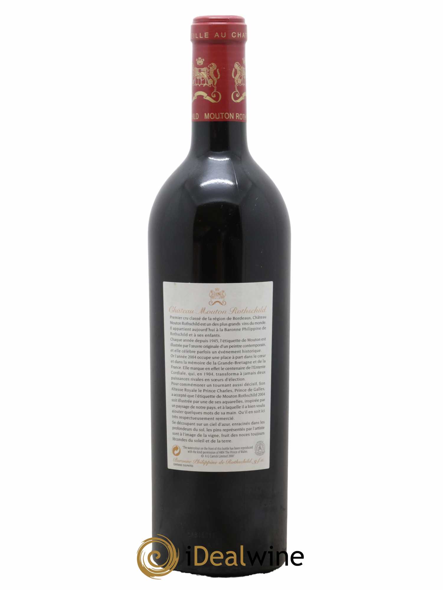 Château Mouton Rothschild 1er Grand Cru Classé 2004 - Lot of 1 bottle - 1