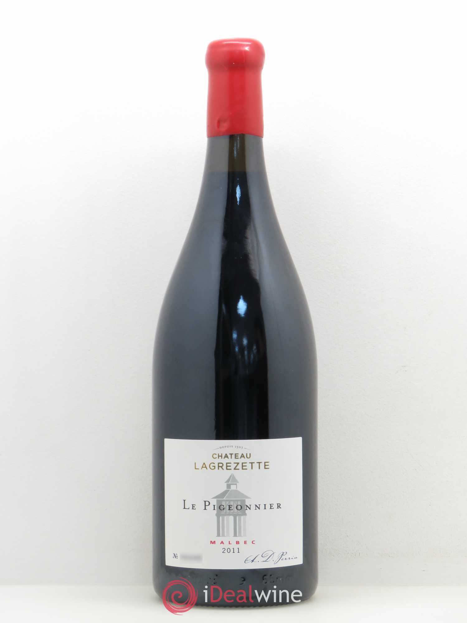 Cahors Château Lagrezette Le Pigeonnier Alain Dominique Perrin 2011 - Lot de 1 magnum - 0