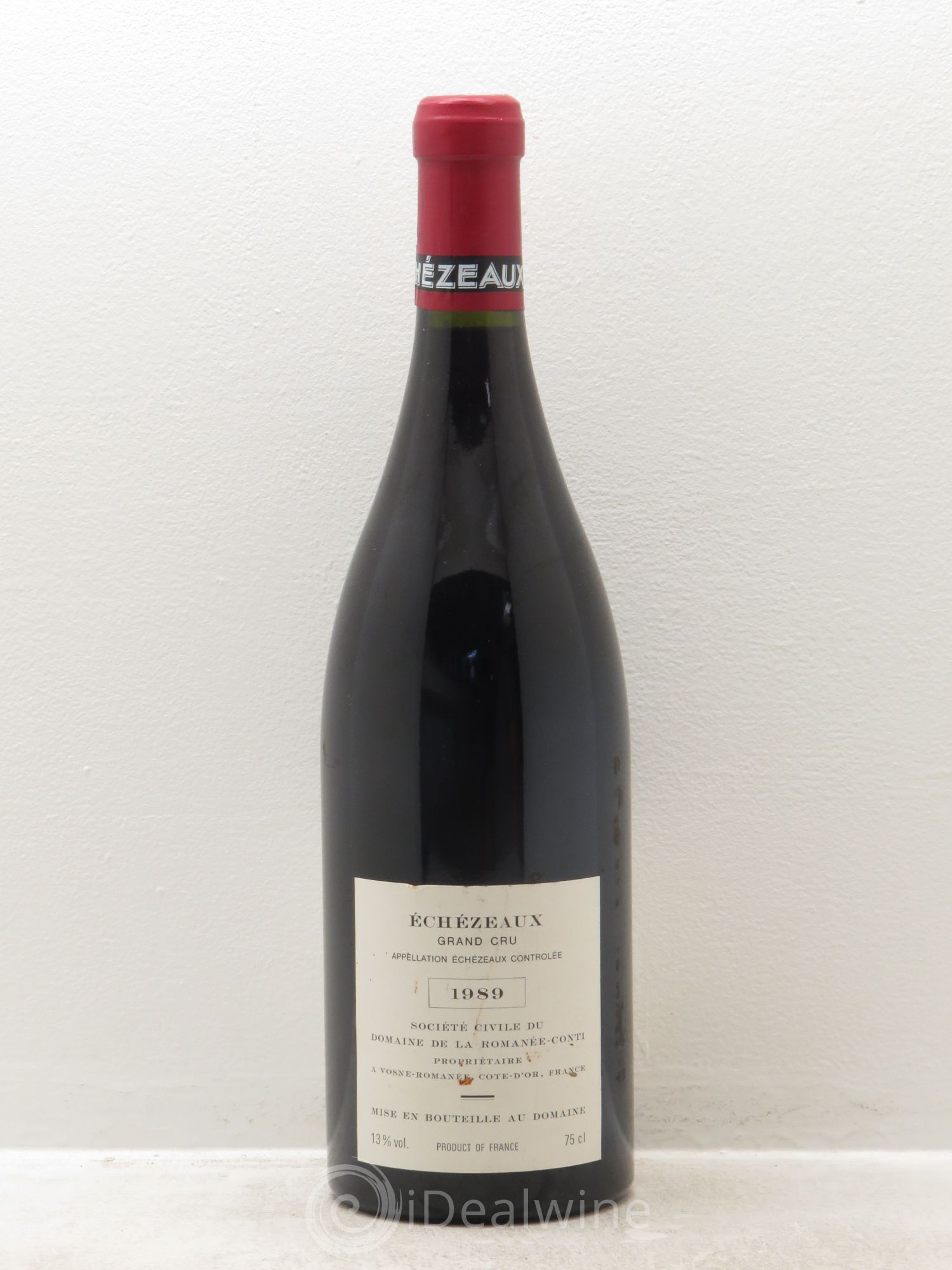 Echezeaux Grand Cru Domaine de la Romanée-Conti 1989 - Lot de 1 bouteille - 1