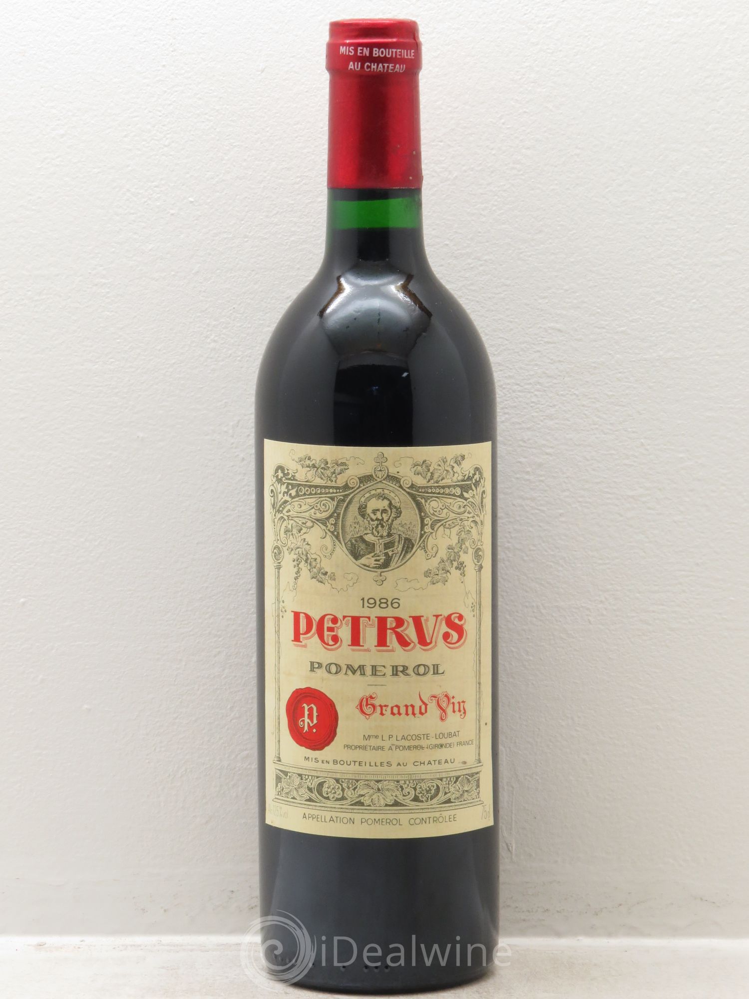 Petrus 1986 - Lot de 1 bouteille - 0