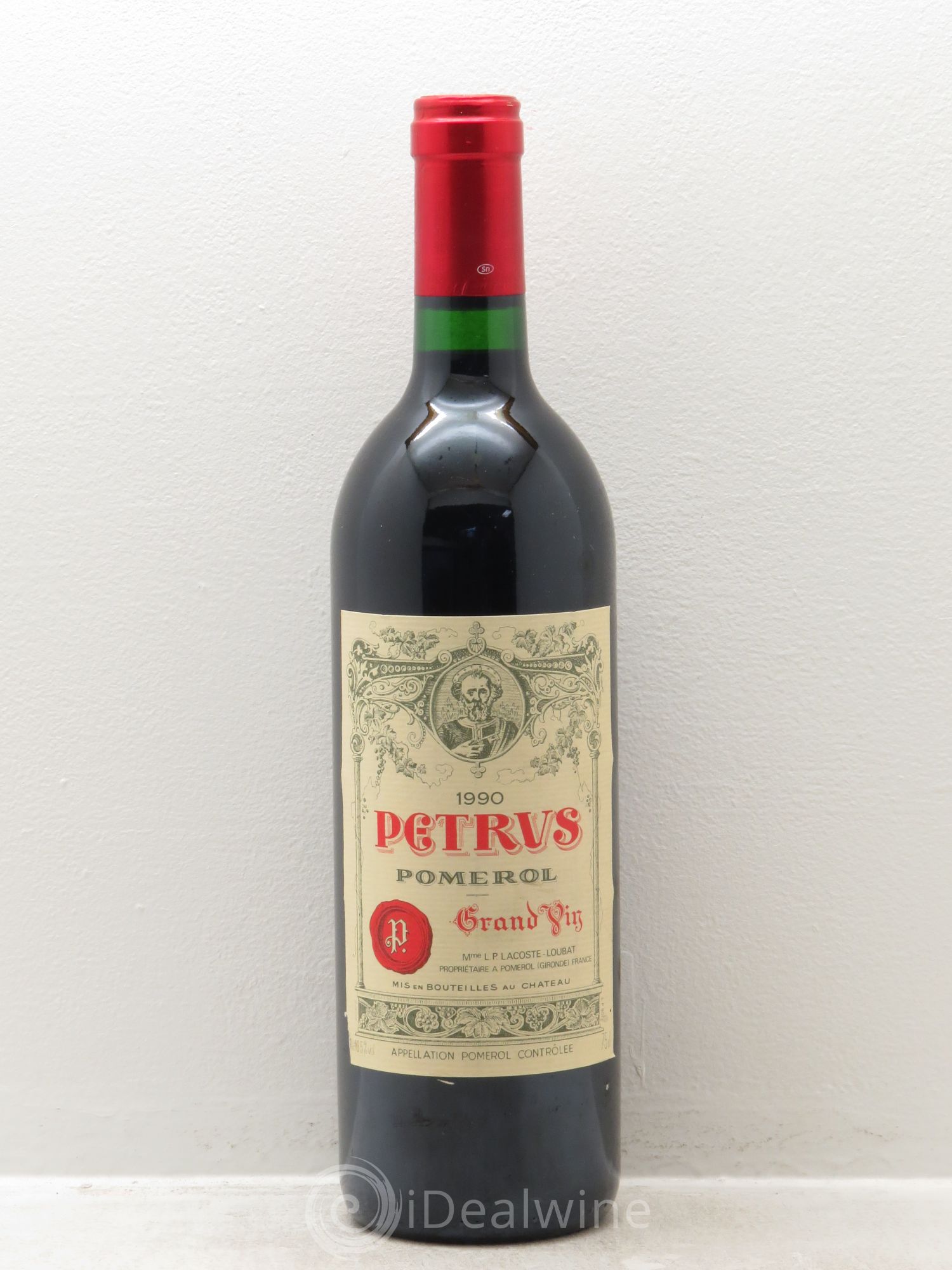 Petrus 1990 - Lot de 1 bouteille - 0