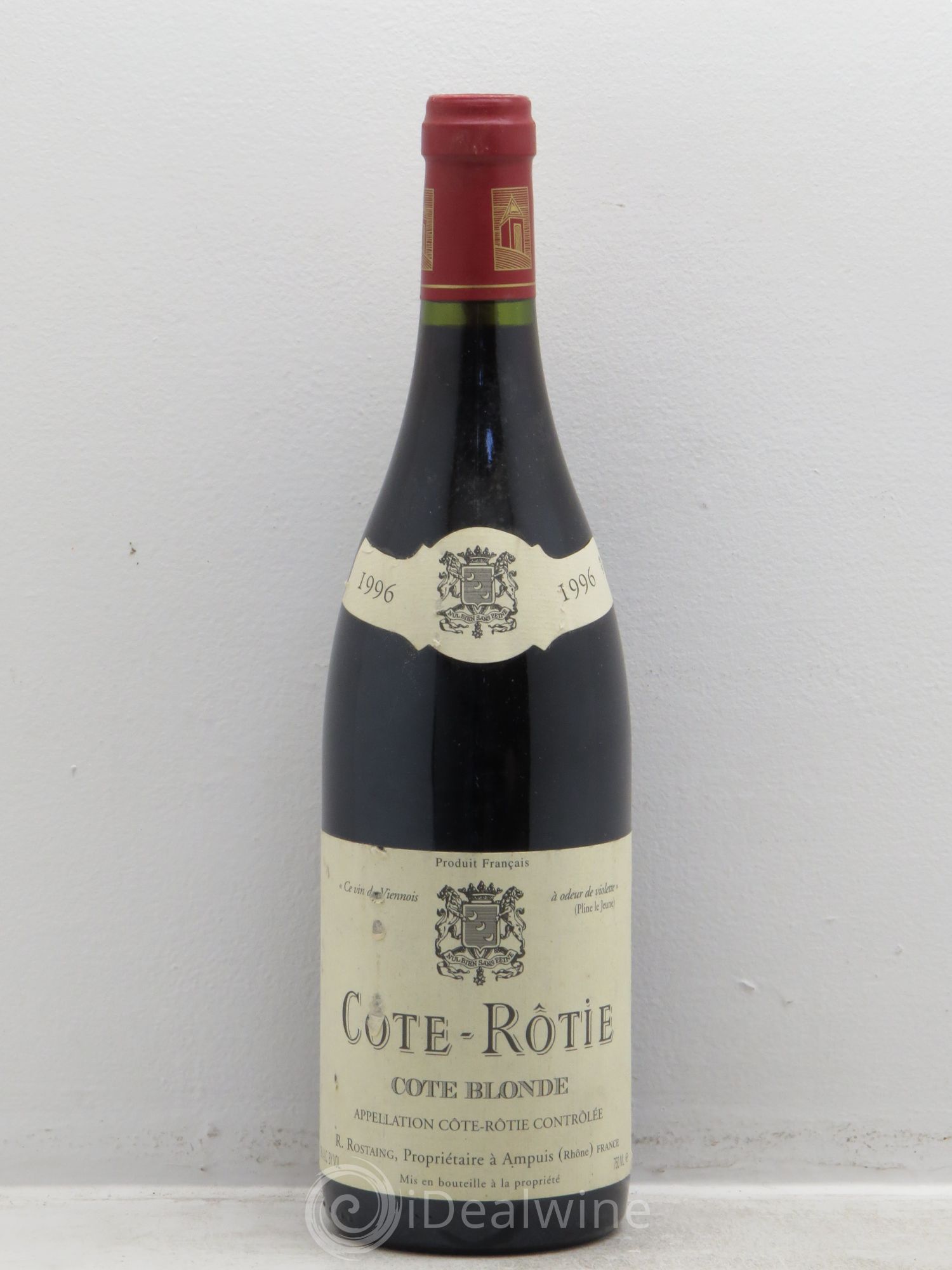 Côte-Rôtie Côte Blonde René Rostaing 1996 - Posten von 1 Flasche - 0