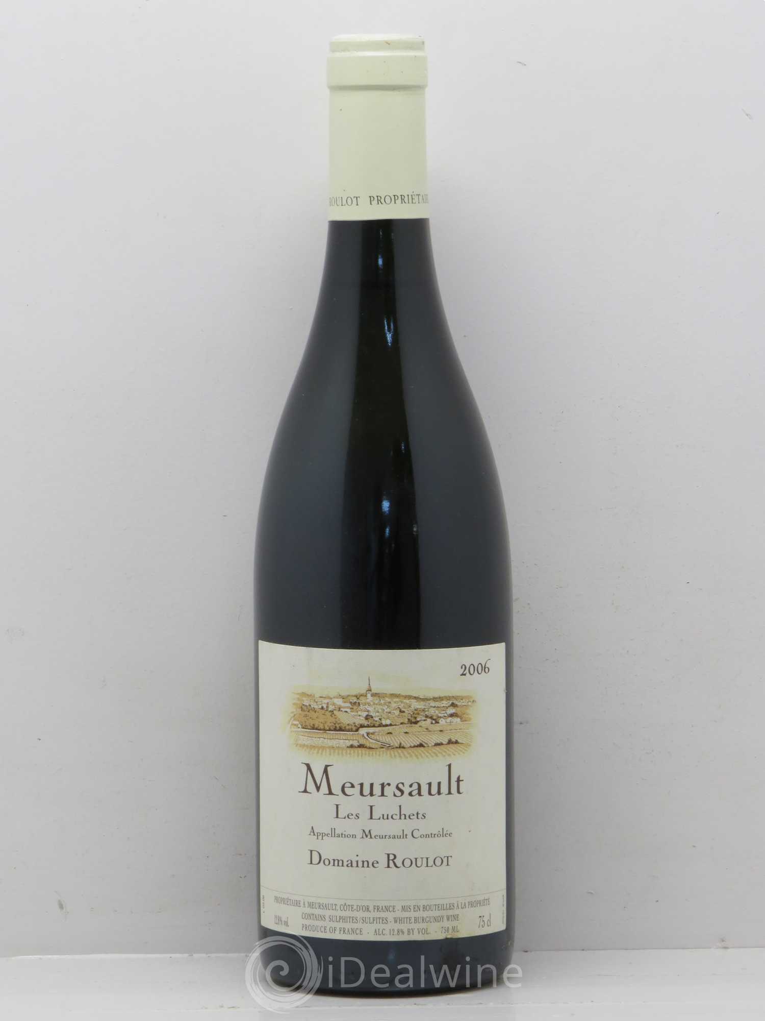Meursault Luchets Roulot (Domaine) 2006 - Lot de 1 bouteille - 0