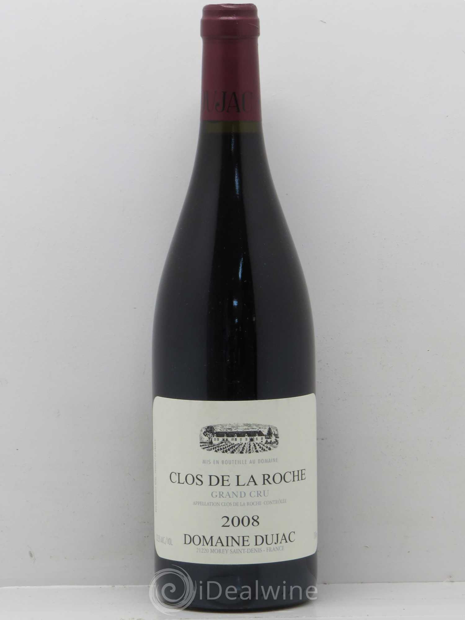 Clos de la Roche Grand Cru Dujac (Domaine) 2008 - Lot de 1 bouteille - 0