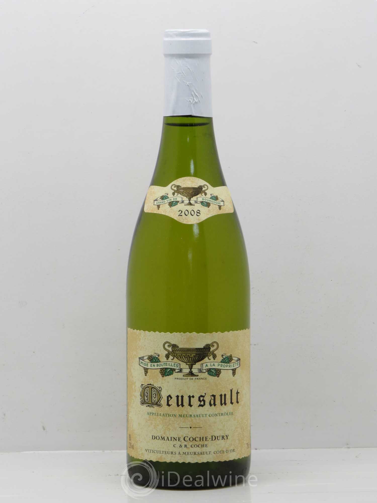 Meursault Coche Dury (Domaine) 2008 - Lot de 1 bouteille - 0