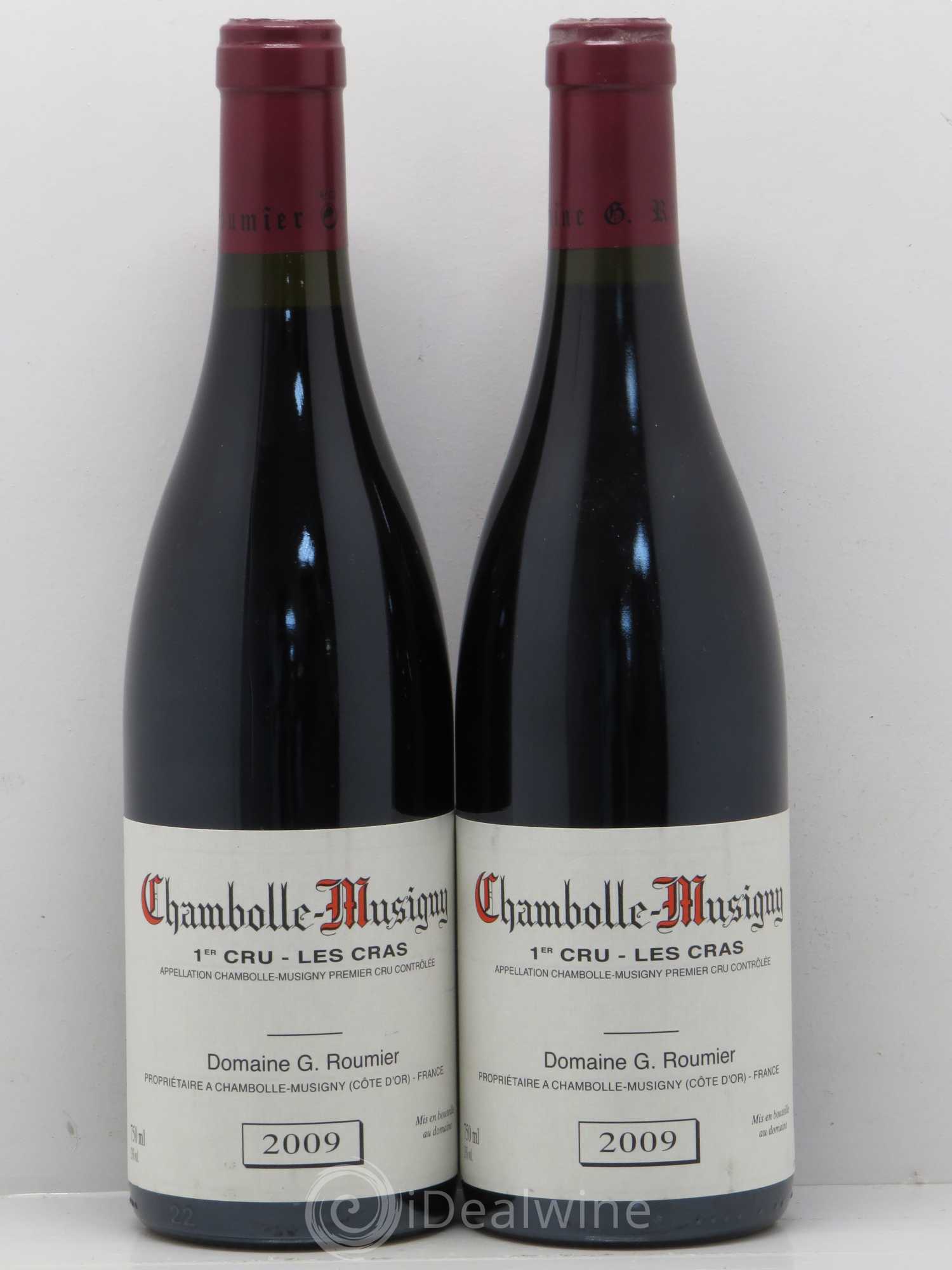 Chambolle-Musigny 1er Cru Les Cras Georges Roumier (Domaine) 2009 - Lot de 2 bouteilles - 0