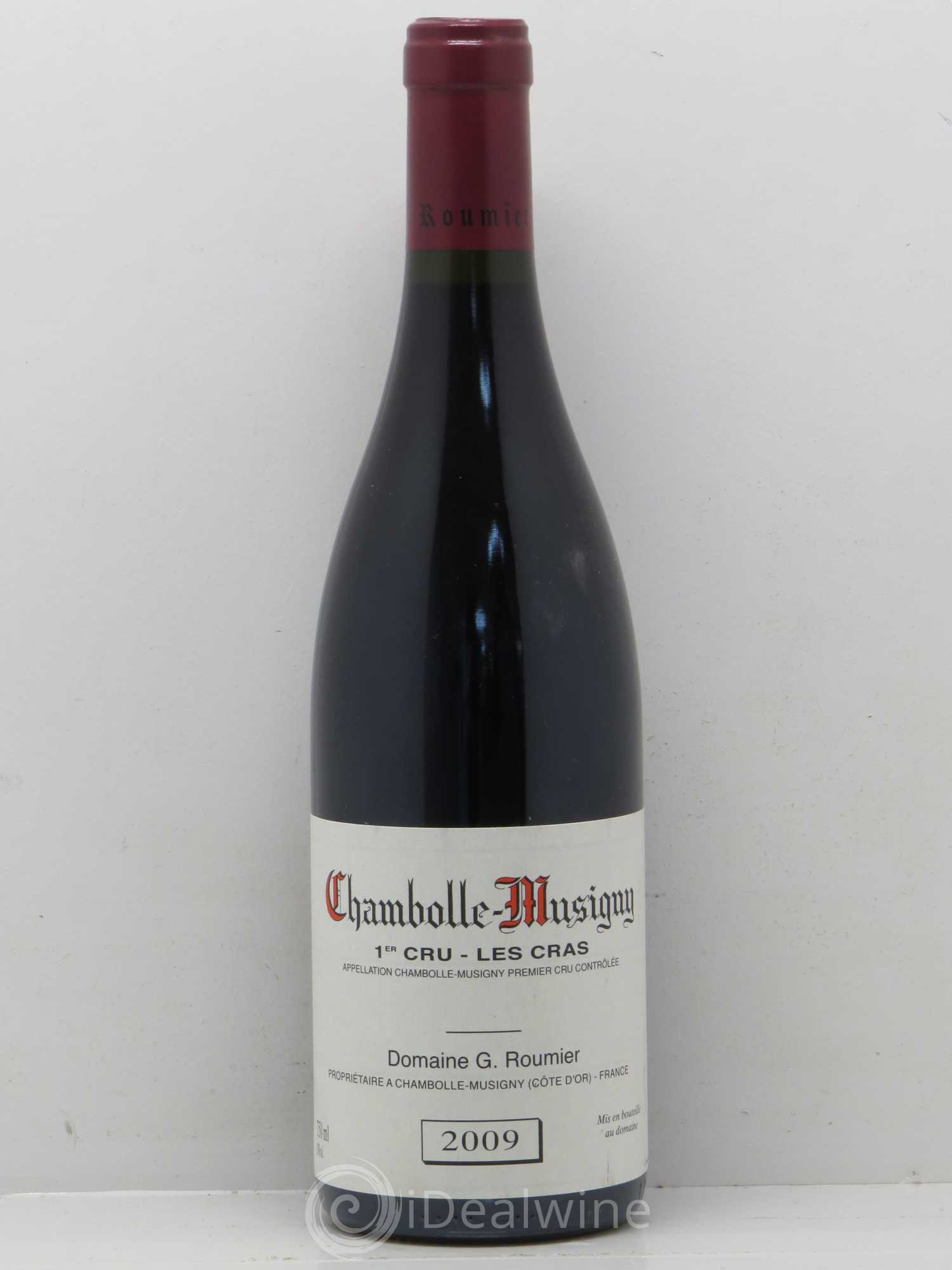 Chambolle-Musigny 1er Cru Les Cras Georges Roumier (Domaine) 2009 - Lot de 1 bouteille - 0