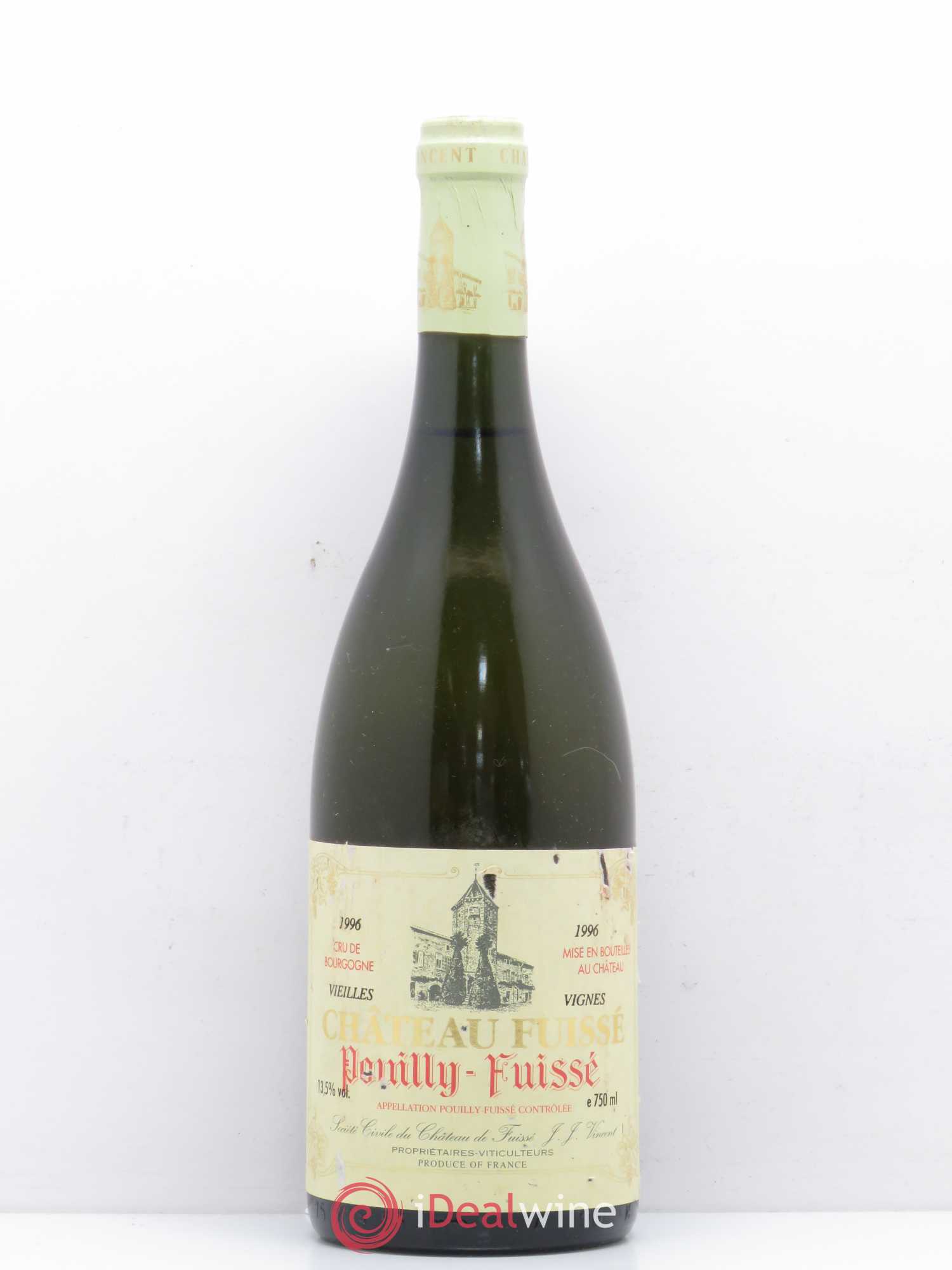 Pouilly-Fuissé Château Fuissé 1996 - Posten von 1 Flasche - 0