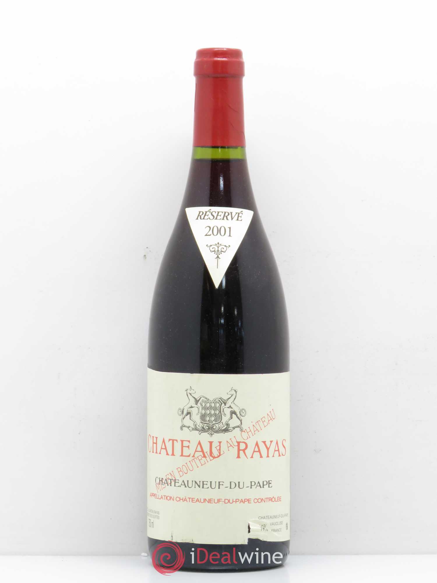 Châteauneuf-du-Pape Château Rayas Emmanuel Reynaud 2001 - Lot de 1 bouteille - 0