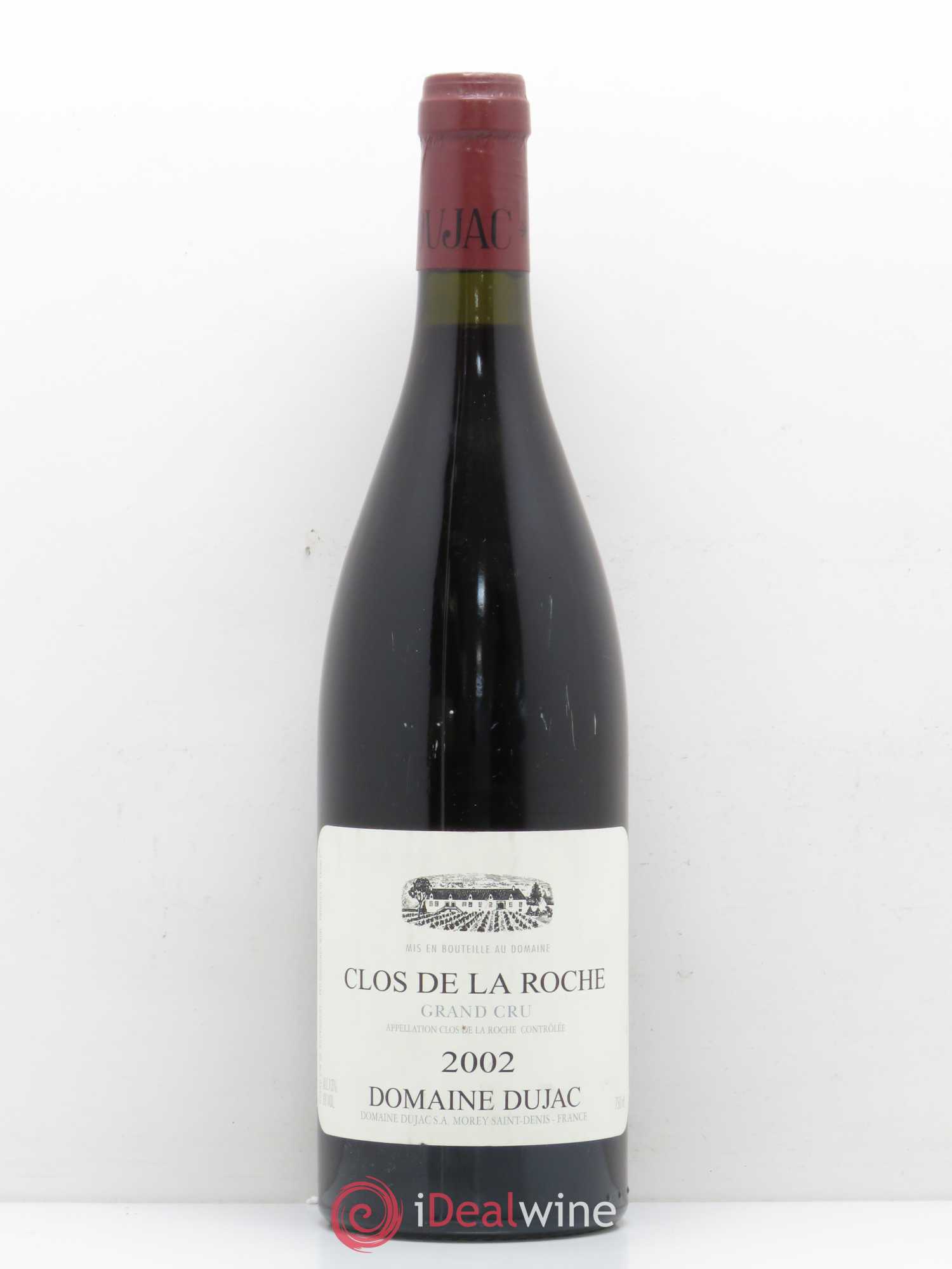 Clos de la Roche Grand Cru Dujac (Domaine) 2002 - Lot de 1 bouteille - 0