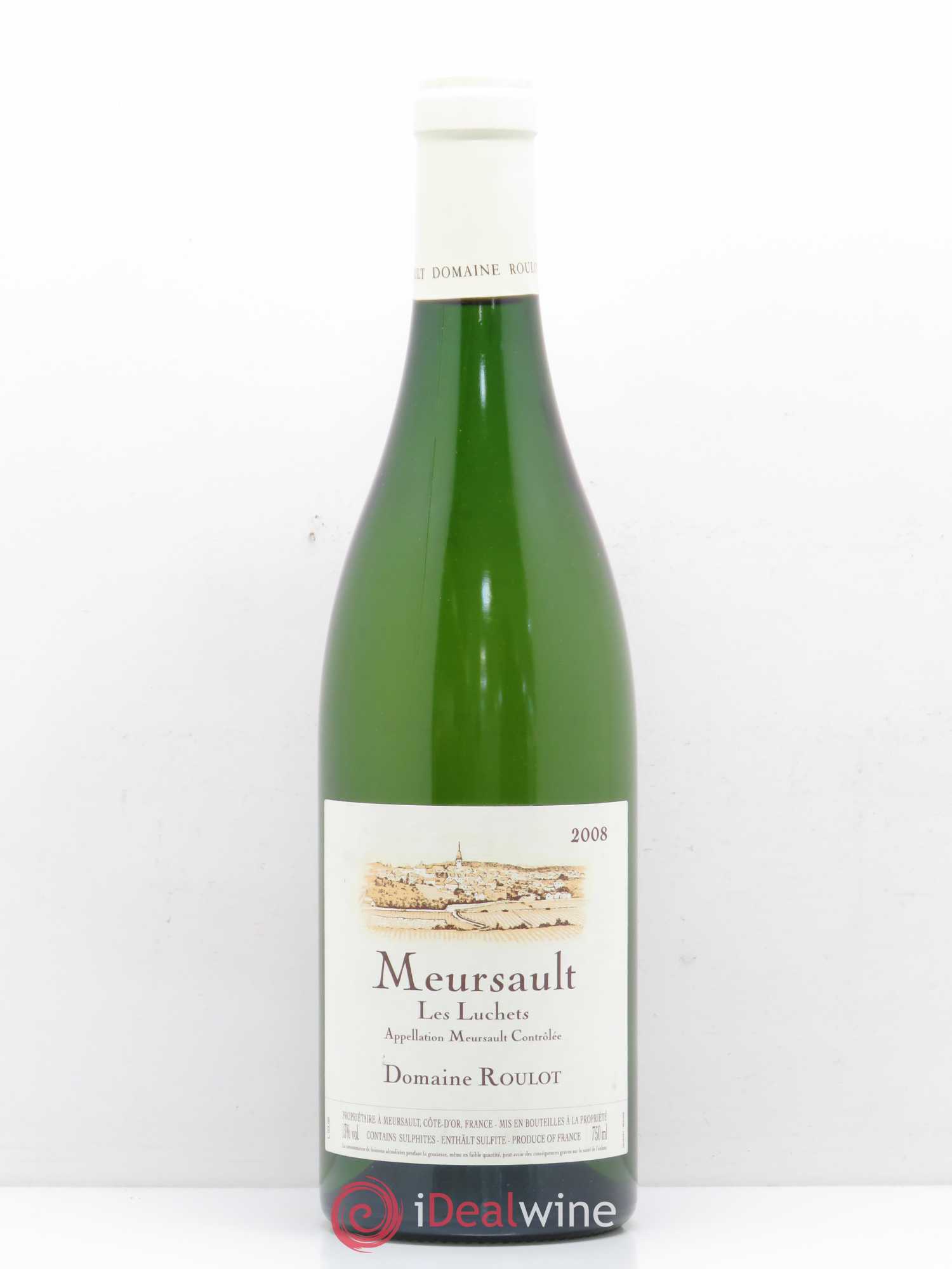 Meursault Luchets Roulot (Domaine) 2008 - Lot de 1 bouteille - 0