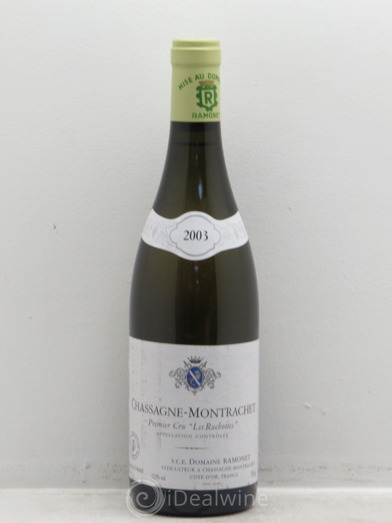 Chassagne-Montrachet 1er Cru Les Ruchottes Ramonet (Domaine) 2003 - Lot de 1 bouteille - 0