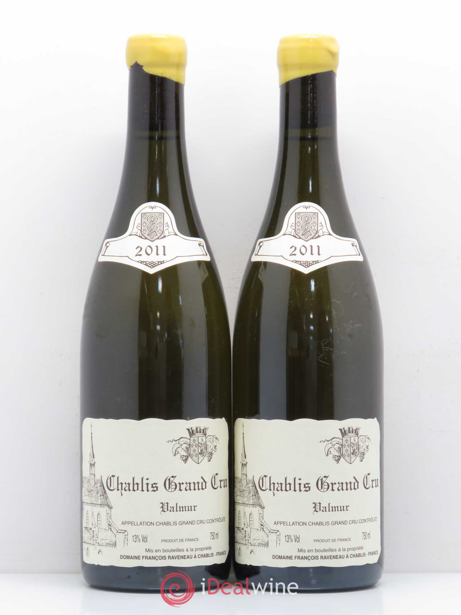 Chablis Grand Cru Valmur Raveneau (Domaine) 2011 - Lot de 2 bouteilles - 0
