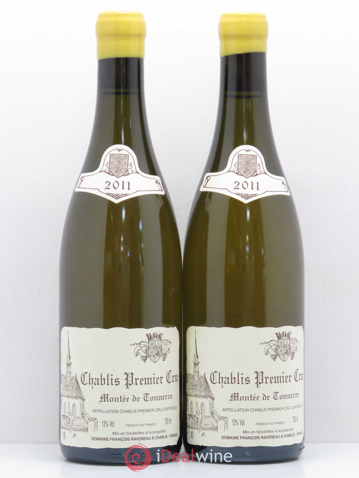 Chablis 1er Cru Montée de Tonnerre Raveneau (Domaine) 2011 - Lot de 2 bouteilles - 0