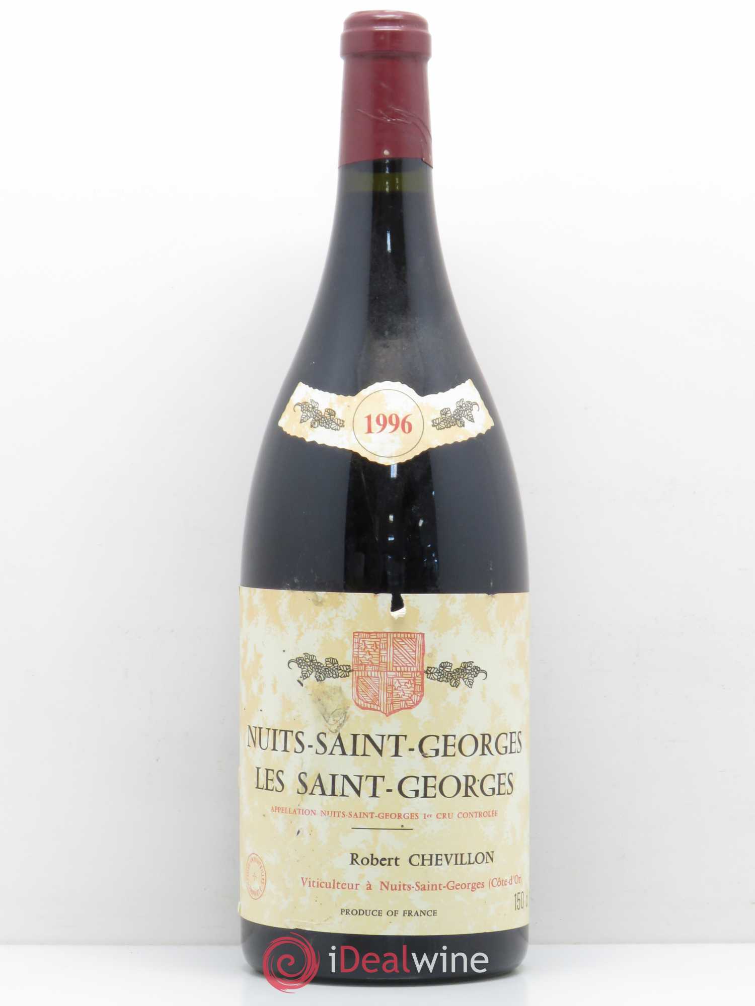 Nuits-Saint-Georges 1er Cru Les Saint Georges Robert Chevillon 1996 - Lot de 1 magnum - 0