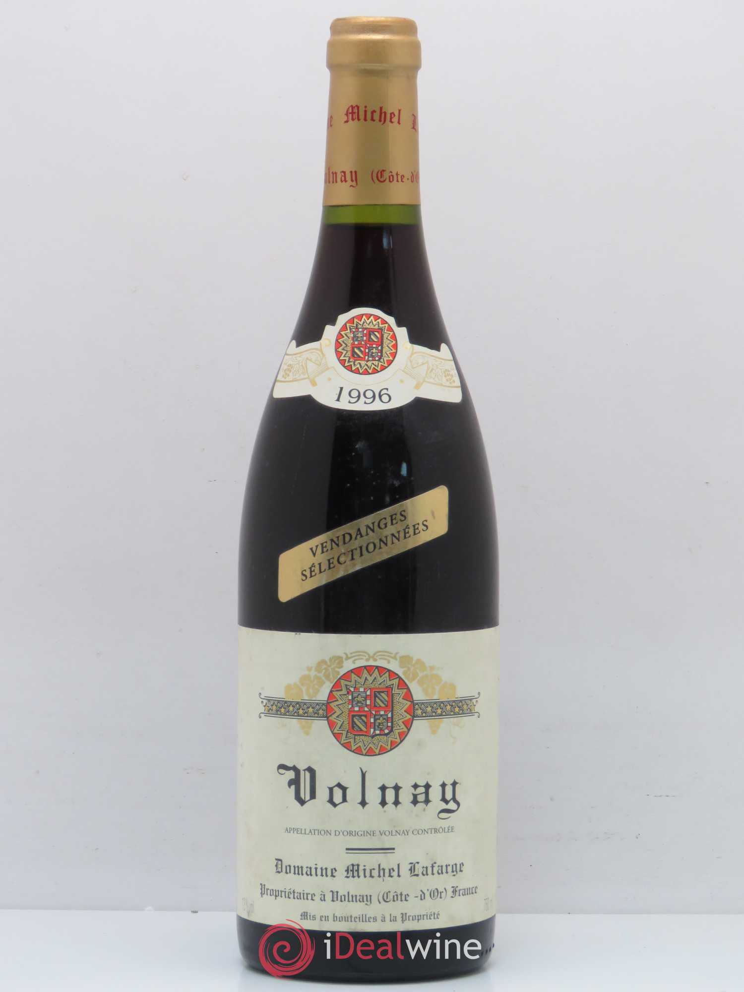 Volnay Vendanges sélectionnées Lafarge (Domaine) 1996 - Lot de 1 bouteille - 0