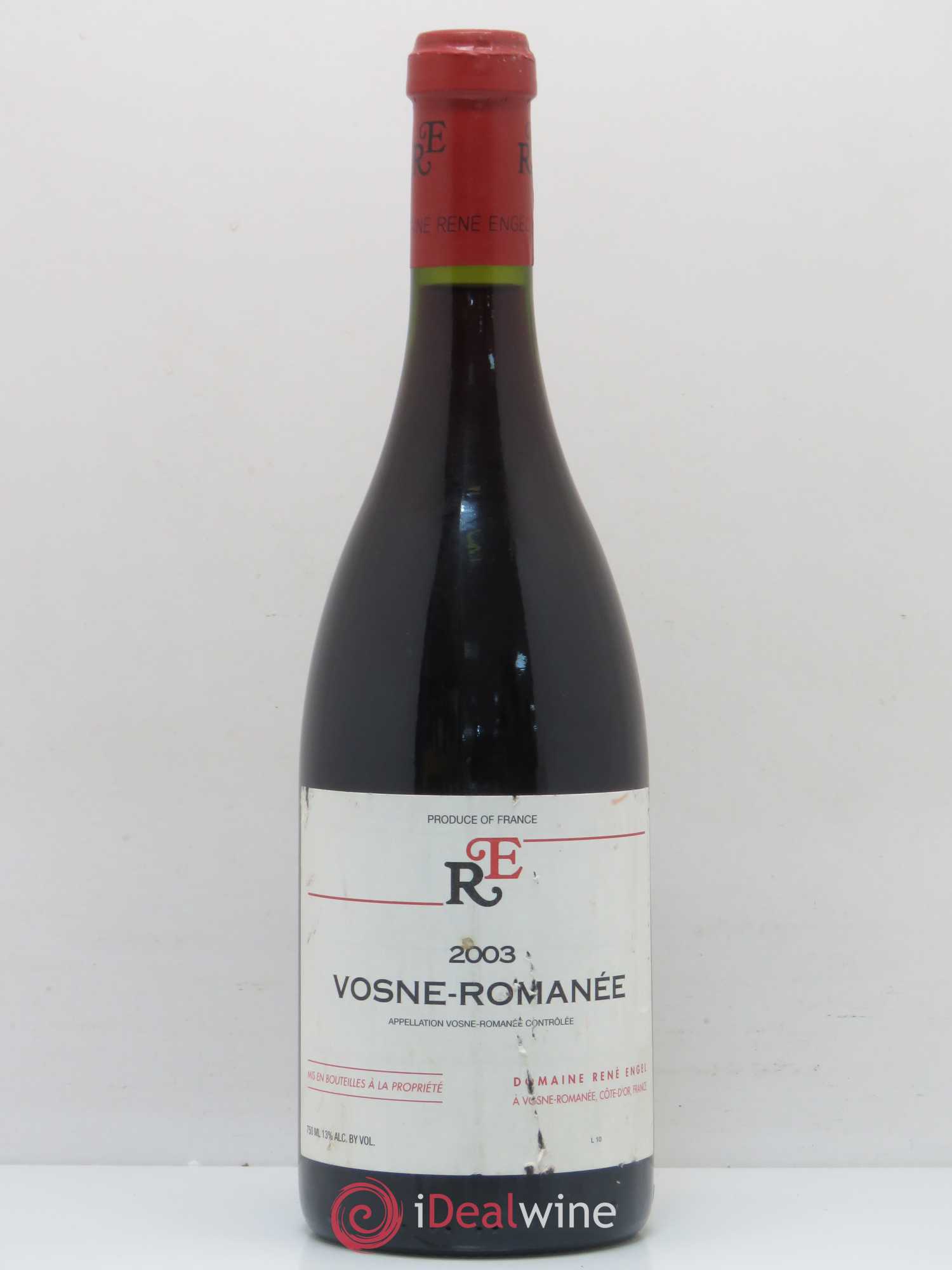 Vosne-Romanée Domaine René Engel - Domaine Eugénie 2003 - Lot de 1 bouteille - 0