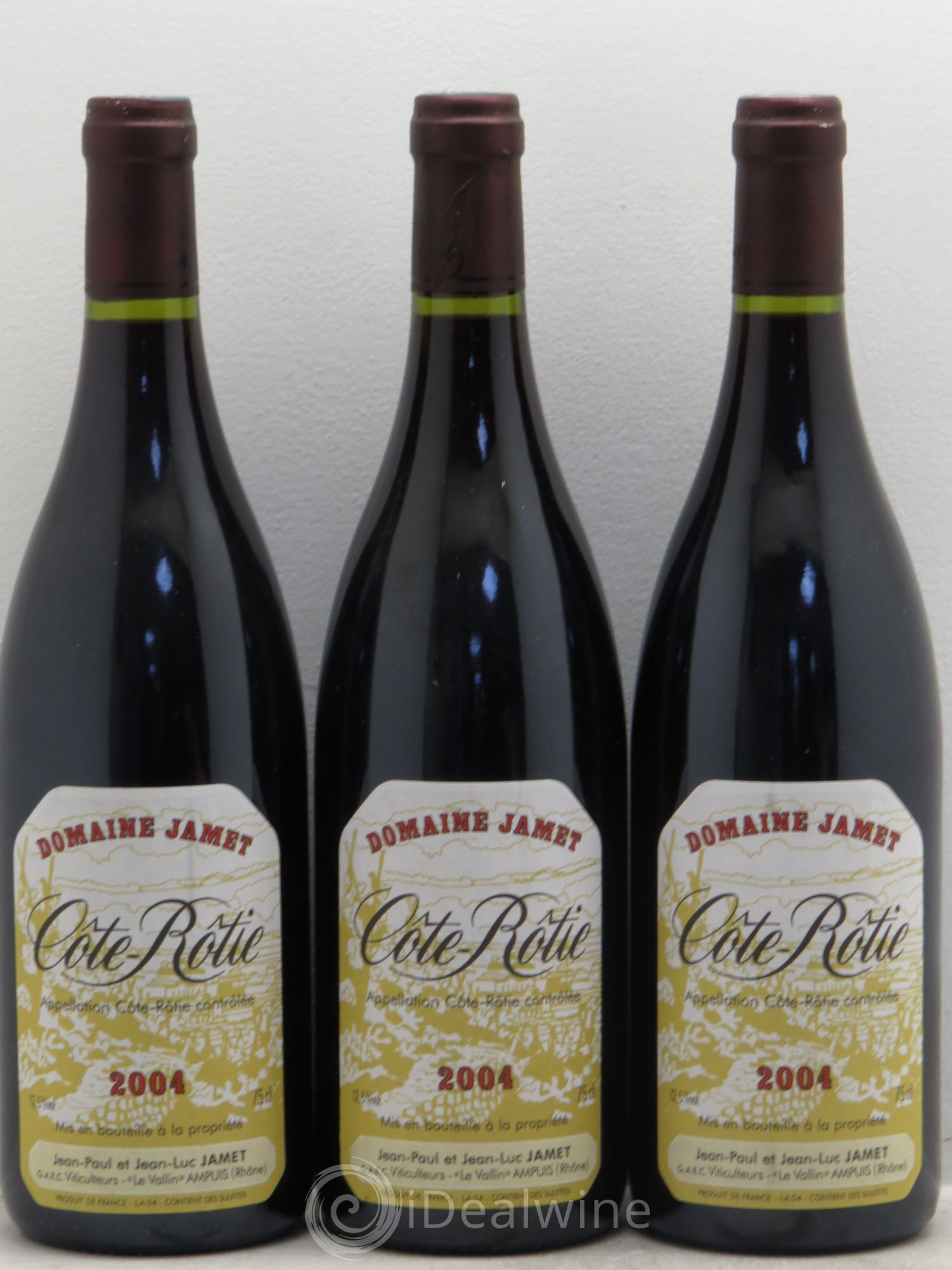 Côte-Rôtie Jamet (Domaine) 2004 - Lot de 3 bouteilles - 0