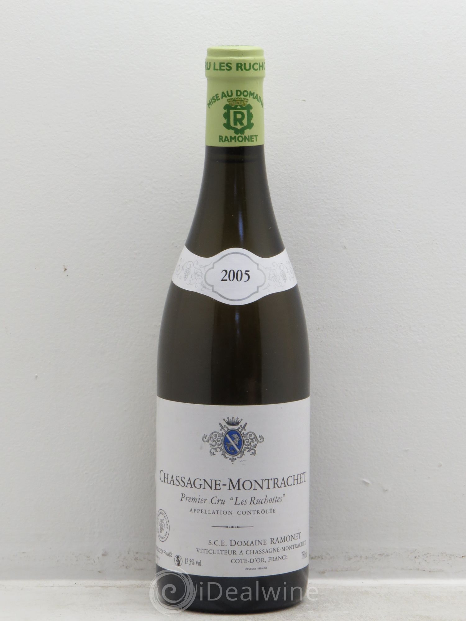 Chassagne-Montrachet 1er Cru Les Ruchottes Ramonet (Domaine) 2005 - Lot de 1 bouteille - 0