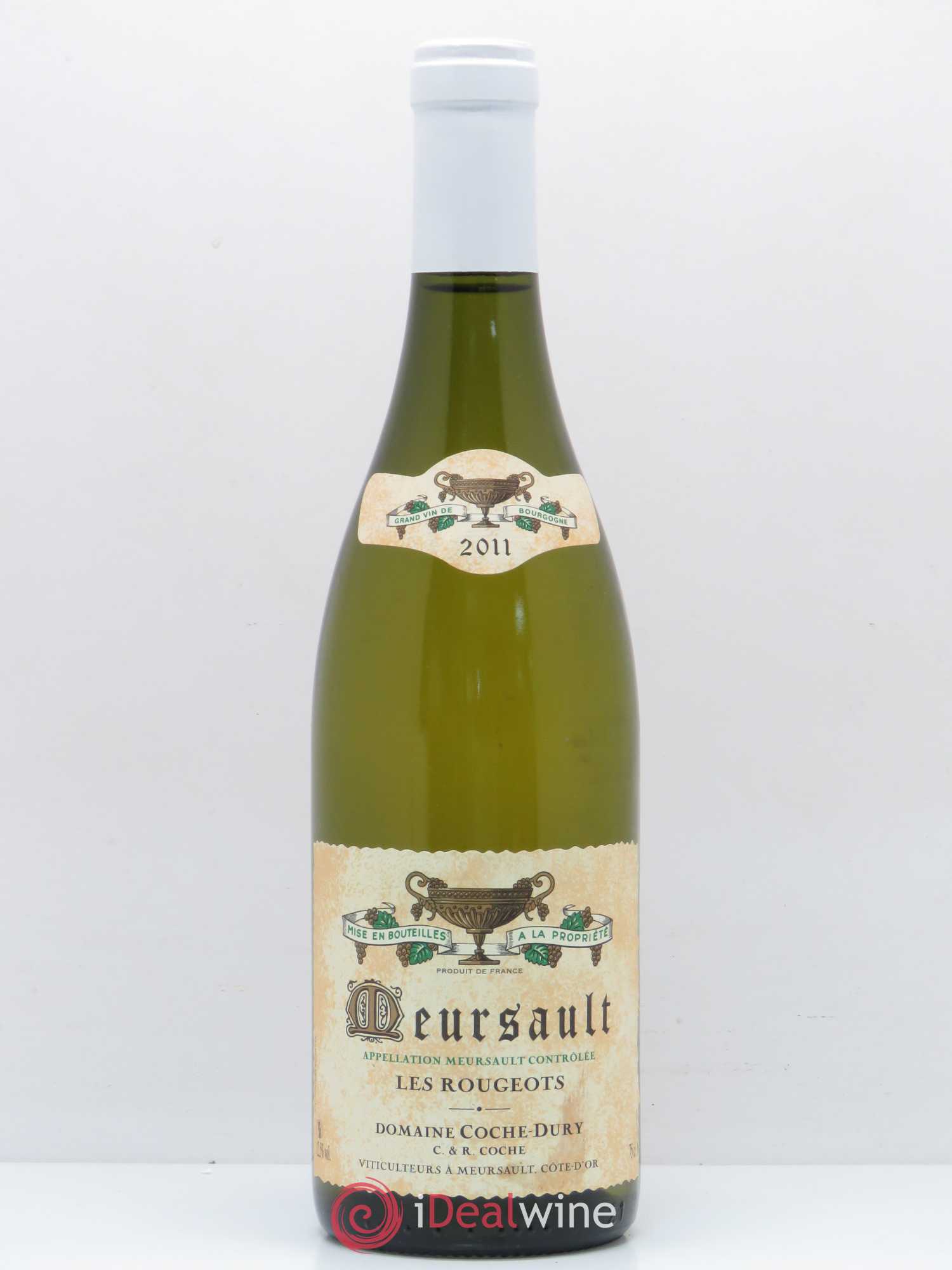Meursault Les Rougeots Coche Dury (Domaine) 2011 - Lot de 1 bouteille - 0