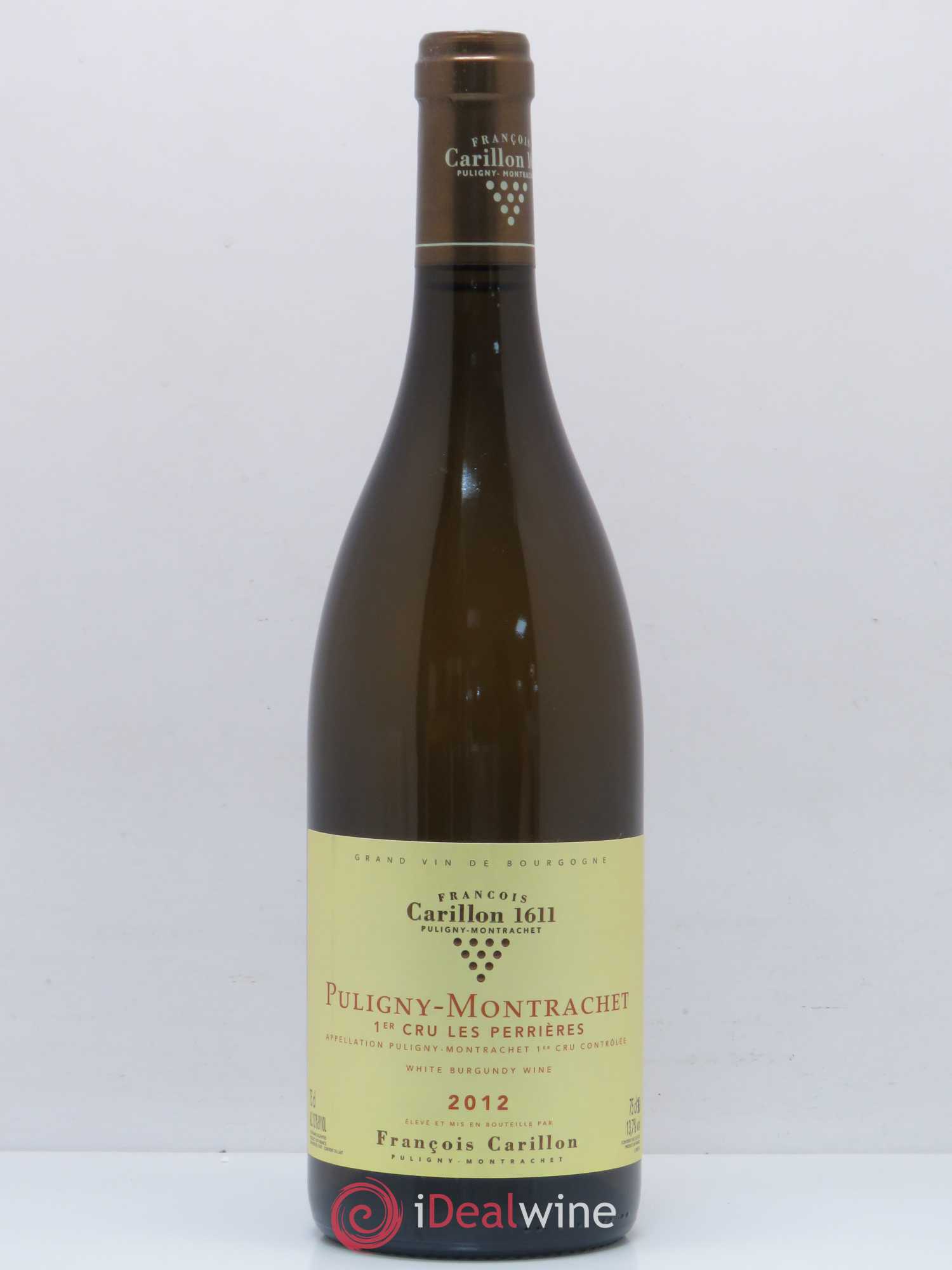 Puligny-Montrachet 1er Cru Les Perrières François Carillon 2012 - Posten von 1 Flasche - 0