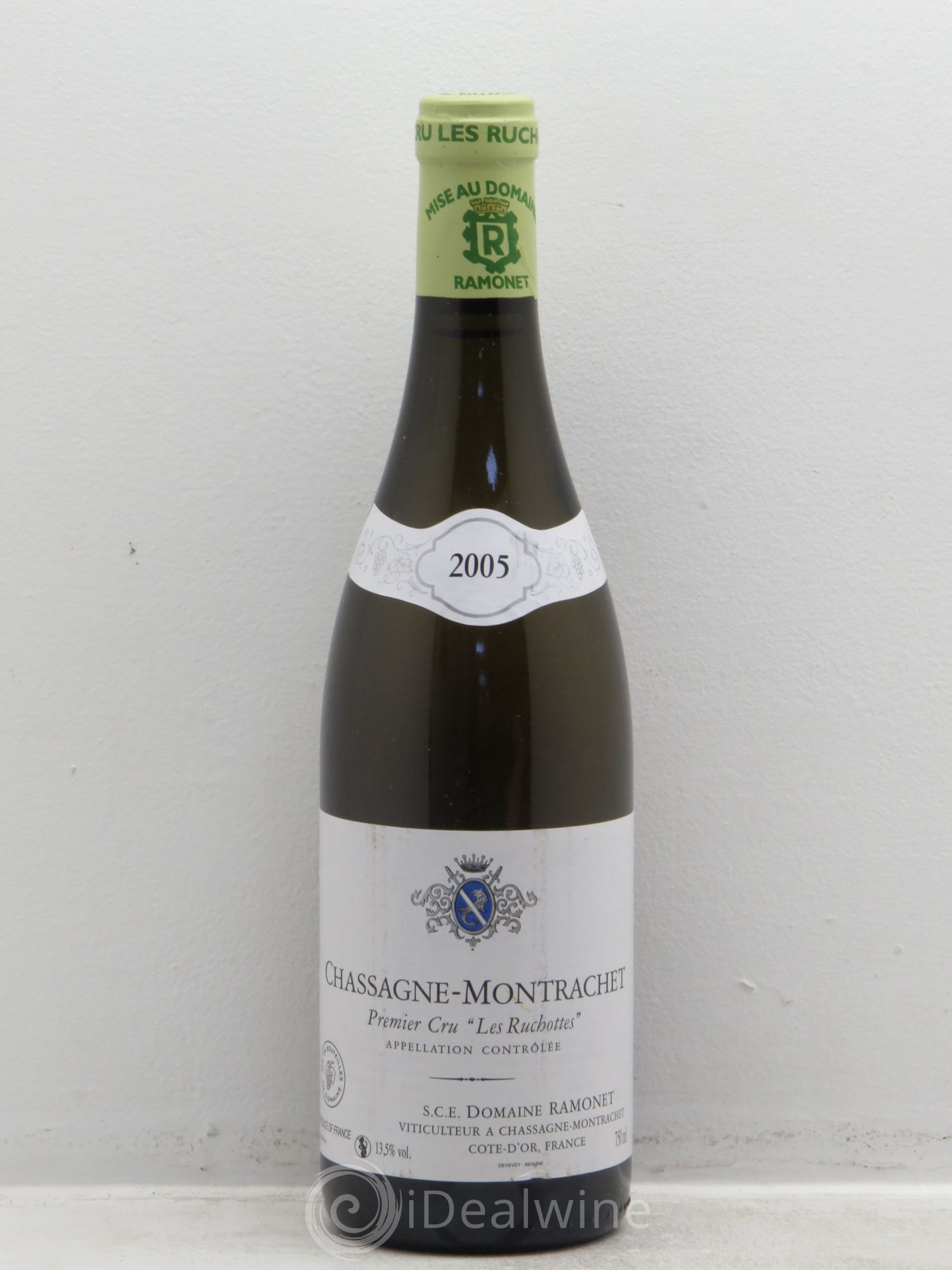 Chassagne-Montrachet 1er Cru Les Ruchottes Ramonet (Domaine) 2005 - Lot de 1 bouteille - 0