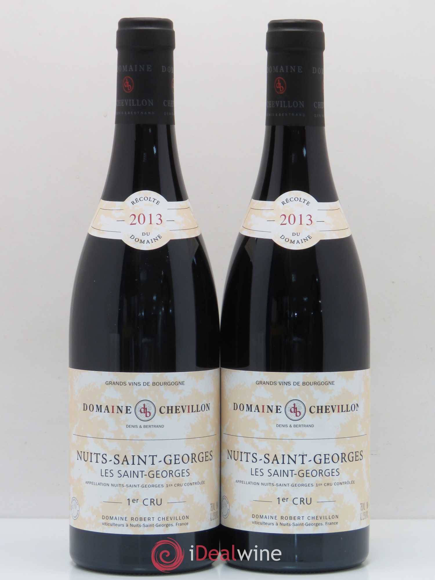 Nuits-Saint-Georges 1er Cru Les Saint Georges Robert Chevillon 2013 - Lot de 2 bouteilles - 0