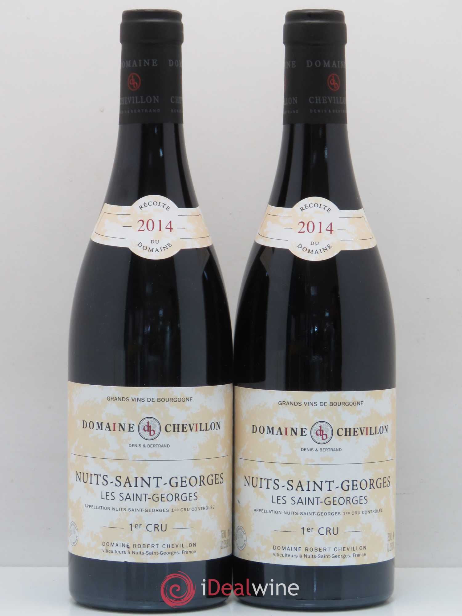 Nuits-Saint-Georges 1er Cru Les Saint Georges Robert Chevillon 2014 - Lot de 2 bouteilles - 0