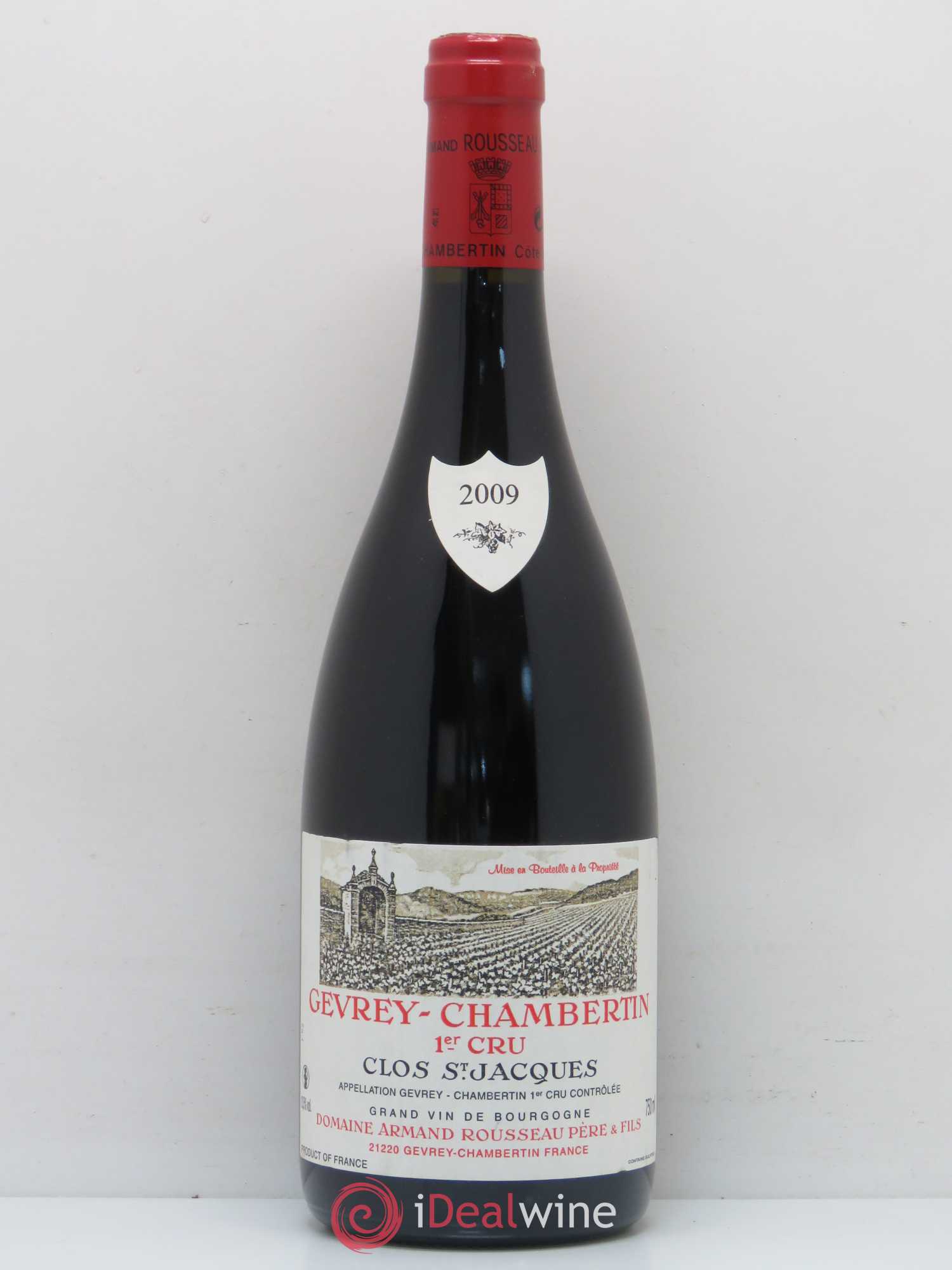Gevrey-Chambertin 1er Cru Clos Saint-Jacques Armand Rousseau (Domaine) 2009 - Lot de 1 bouteille - 0