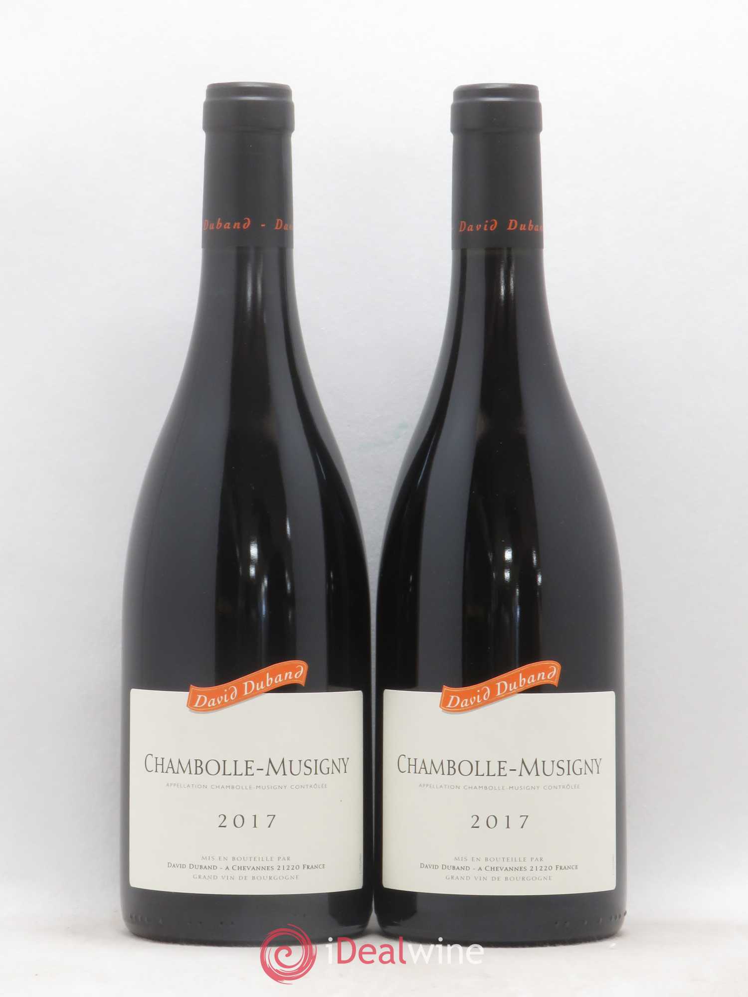 Chambolle-Musigny David Duband (Domaine) 2017 - Lot de 2 bouteilles - 0