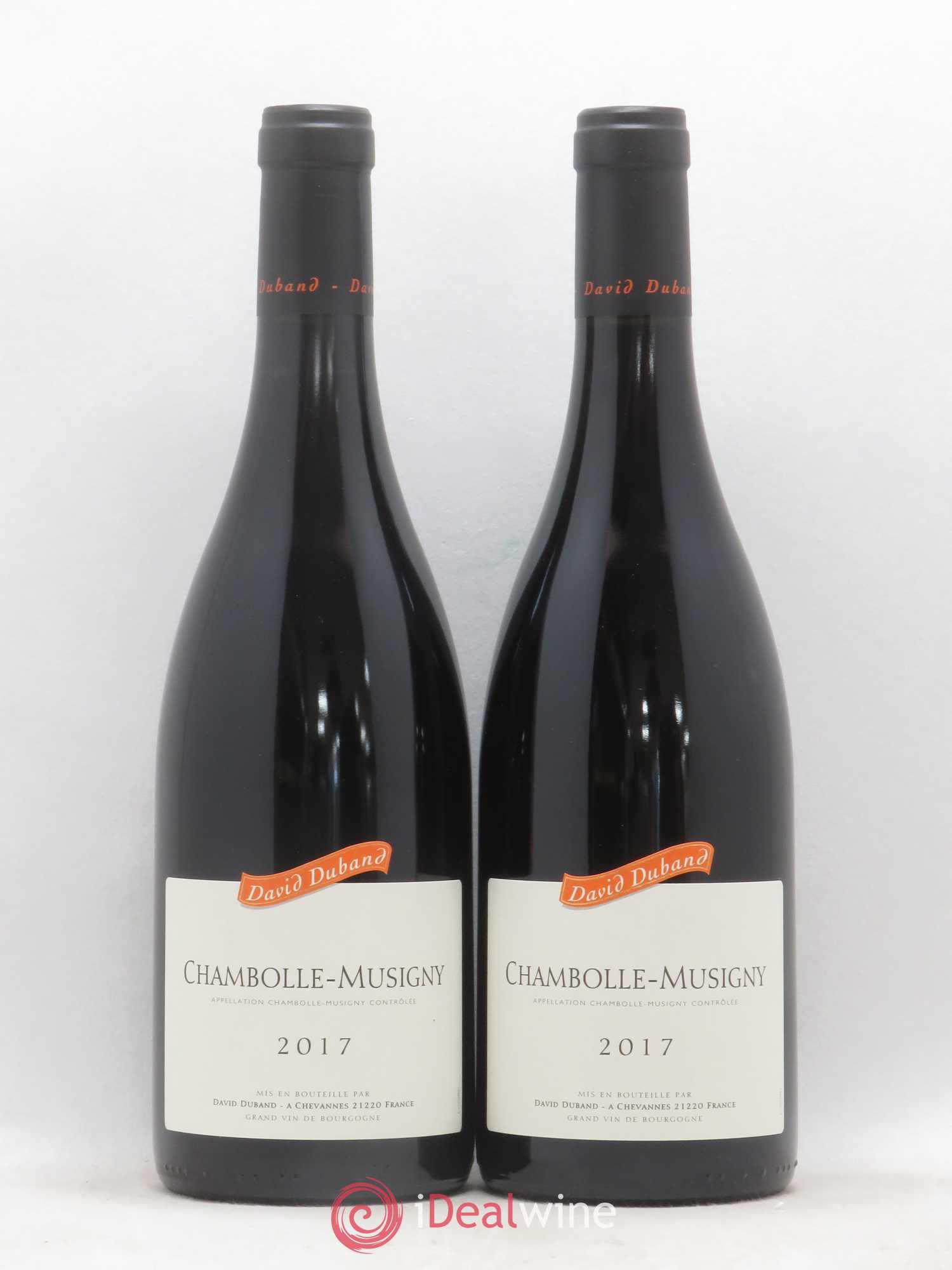 Chambolle-Musigny David Duband (Domaine) 2017 - Lot de 2 bouteilles - 0