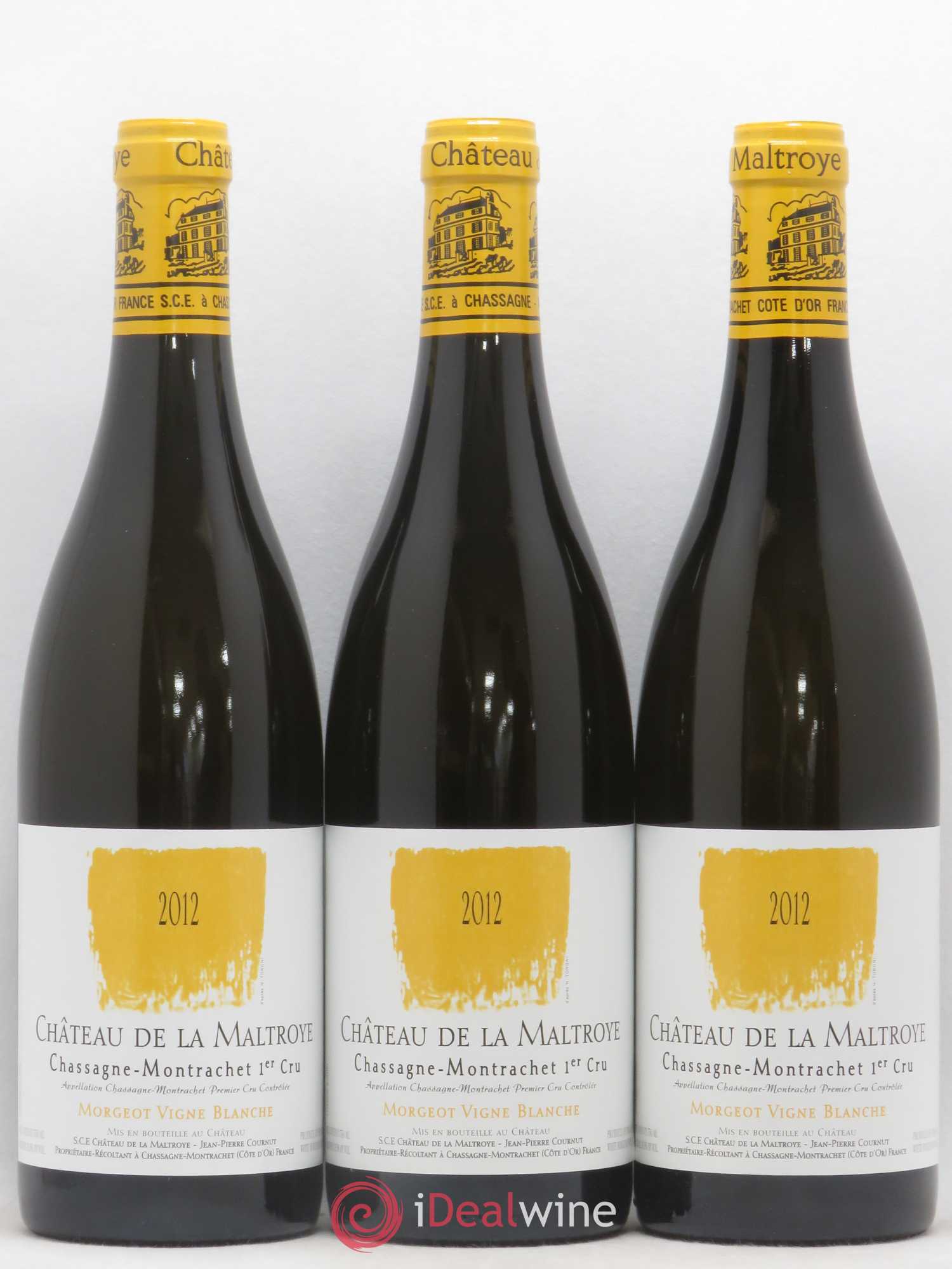 Chassagne-Montrachet 1er Cru Morgeot Vigne Blanche Château de la Maltroye 2012 - Lot de 6 bouteilles - 2