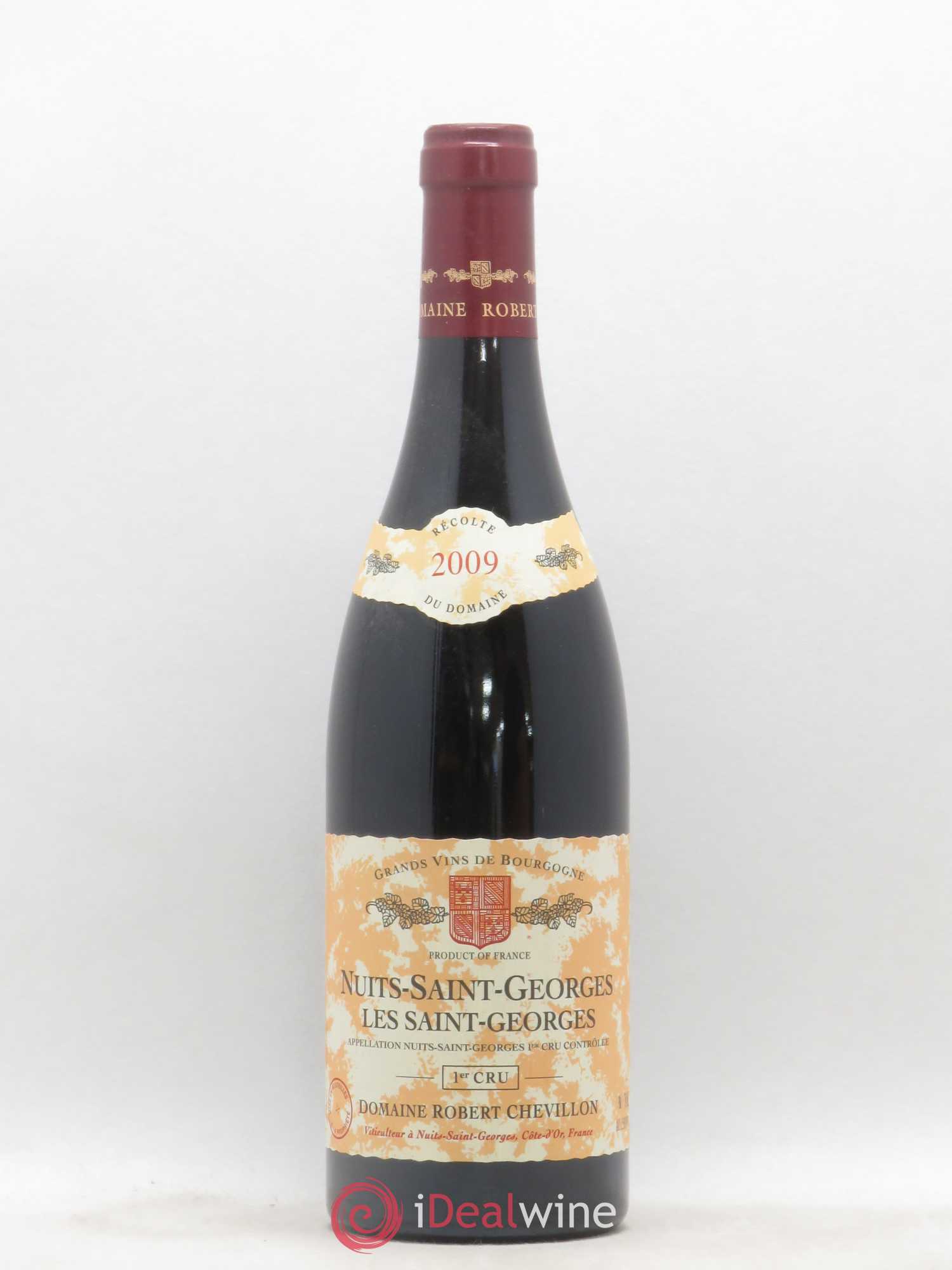 Nuits-Saint-Georges 1er Cru Les Saint Georges Robert Chevillon (sans prix de réserve) 2009 - Lot de 1 bouteille - 0