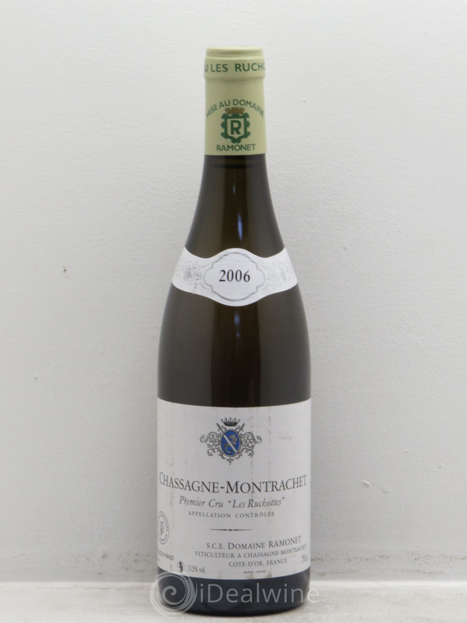 Chassagne-Montrachet 1er Cru Les Ruchottes Ramonet (Domaine) 2006 - Lot de 1 bouteille - 0