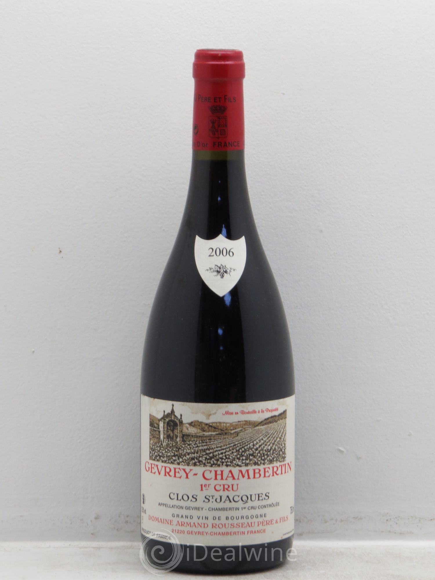 Gevrey-Chambertin 1er Cru Clos Saint-Jacques Armand Rousseau (Domaine) 2006 - Lot de 1 bouteille - 0