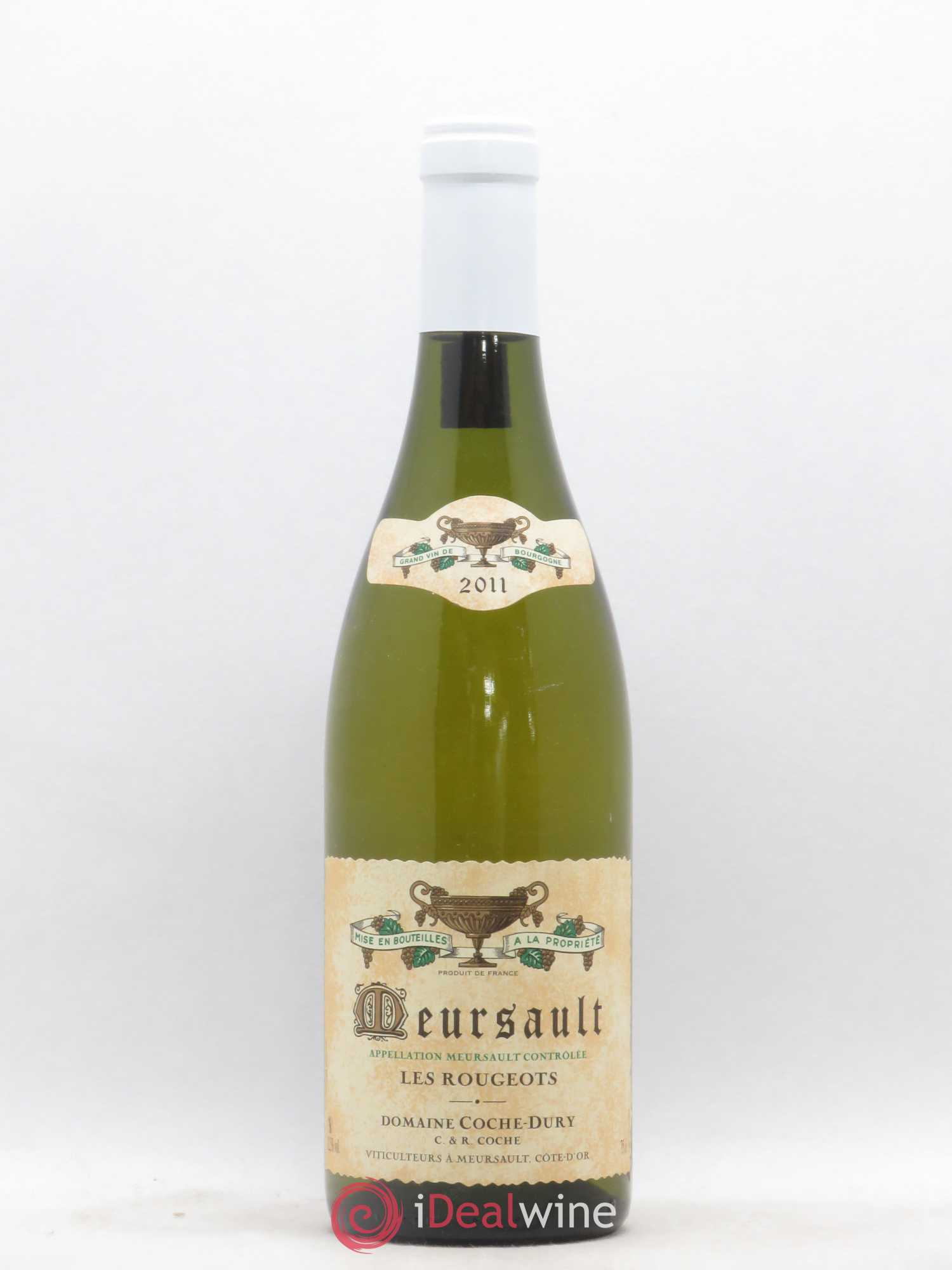 Meursault Les Rougeots Coche Dury (Domaine) 2011 - Lot de 1 bouteille - 0