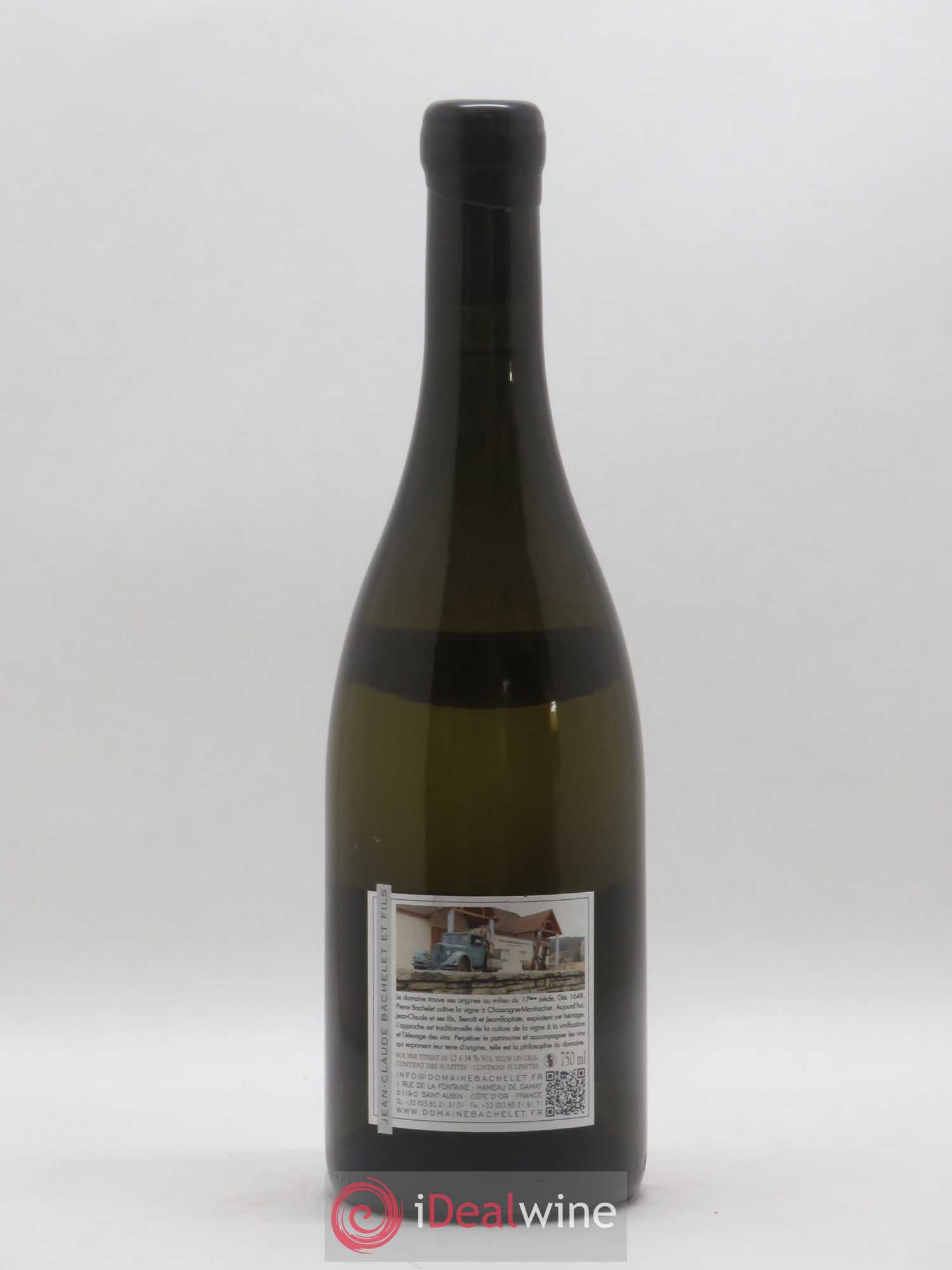 Chassagne-Montrachet 1er Cru Blanchot Dessus Jean-Claude Bachelet (Domaine) 2013 - Lot de 1 bouteille - 1