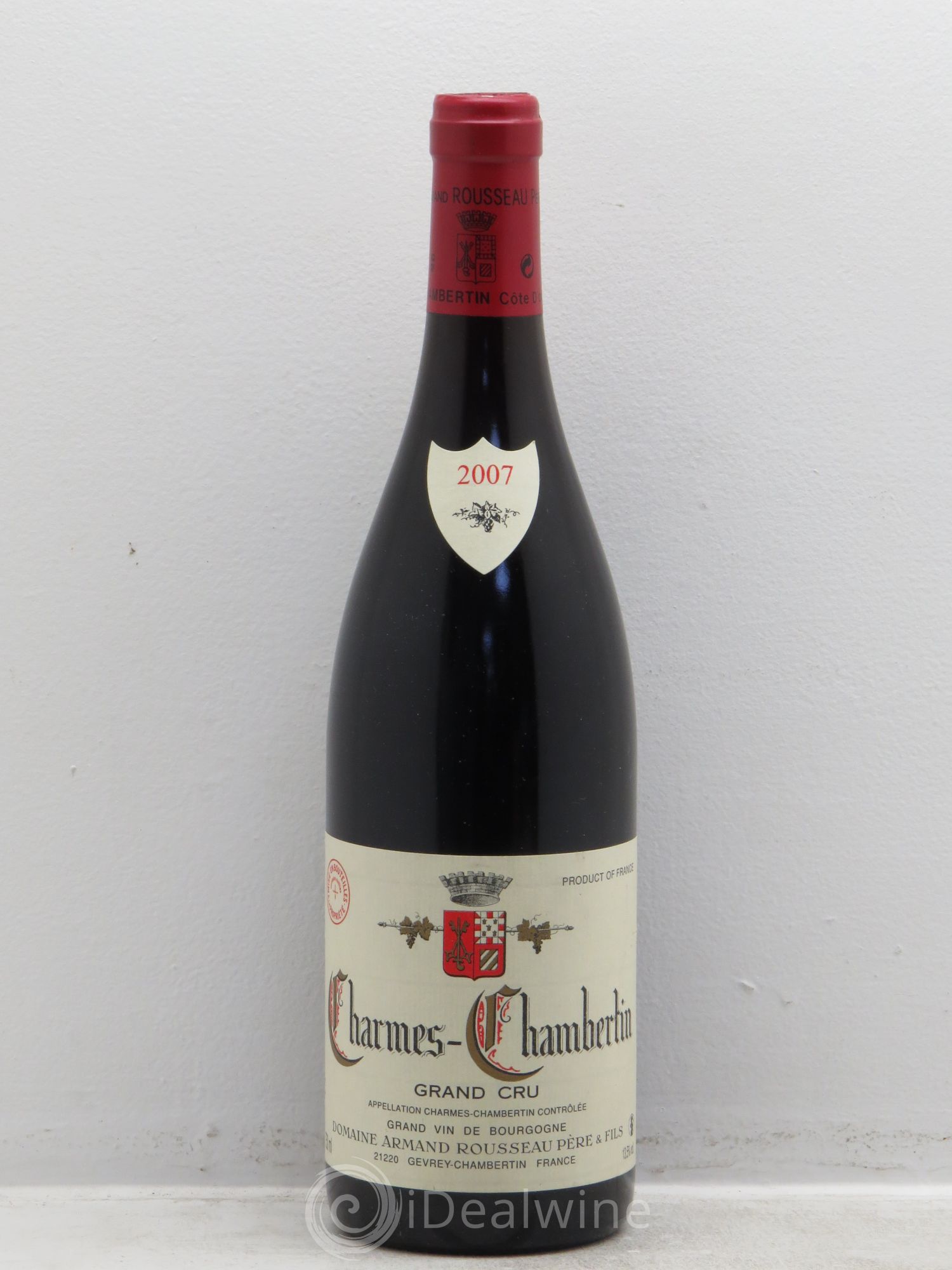 Charmes-Chambertin Grand Cru Armand Rousseau (Domaine) 2007 - Lot de 1 bouteille - 0