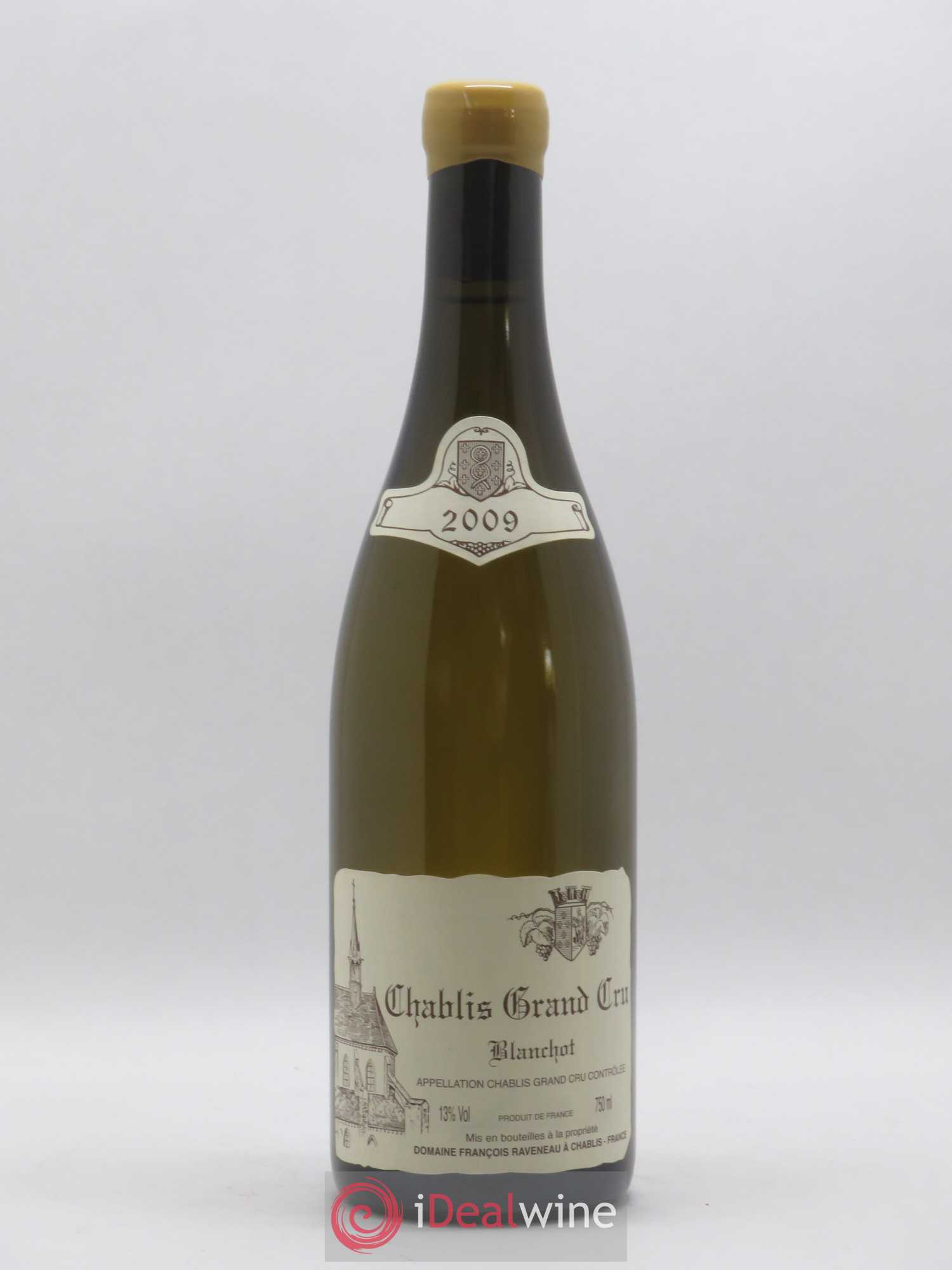Chablis Grand Cru Blanchot Raveneau (Domaine) 2009 - Lot de 1 bouteille - 0