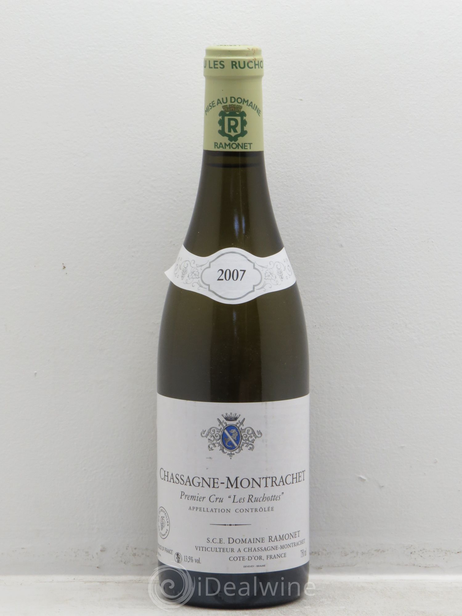 Chassagne-Montrachet 1er Cru Les Ruchottes Ramonet (Domaine) 2007 - Lot de 1 bouteille - 0