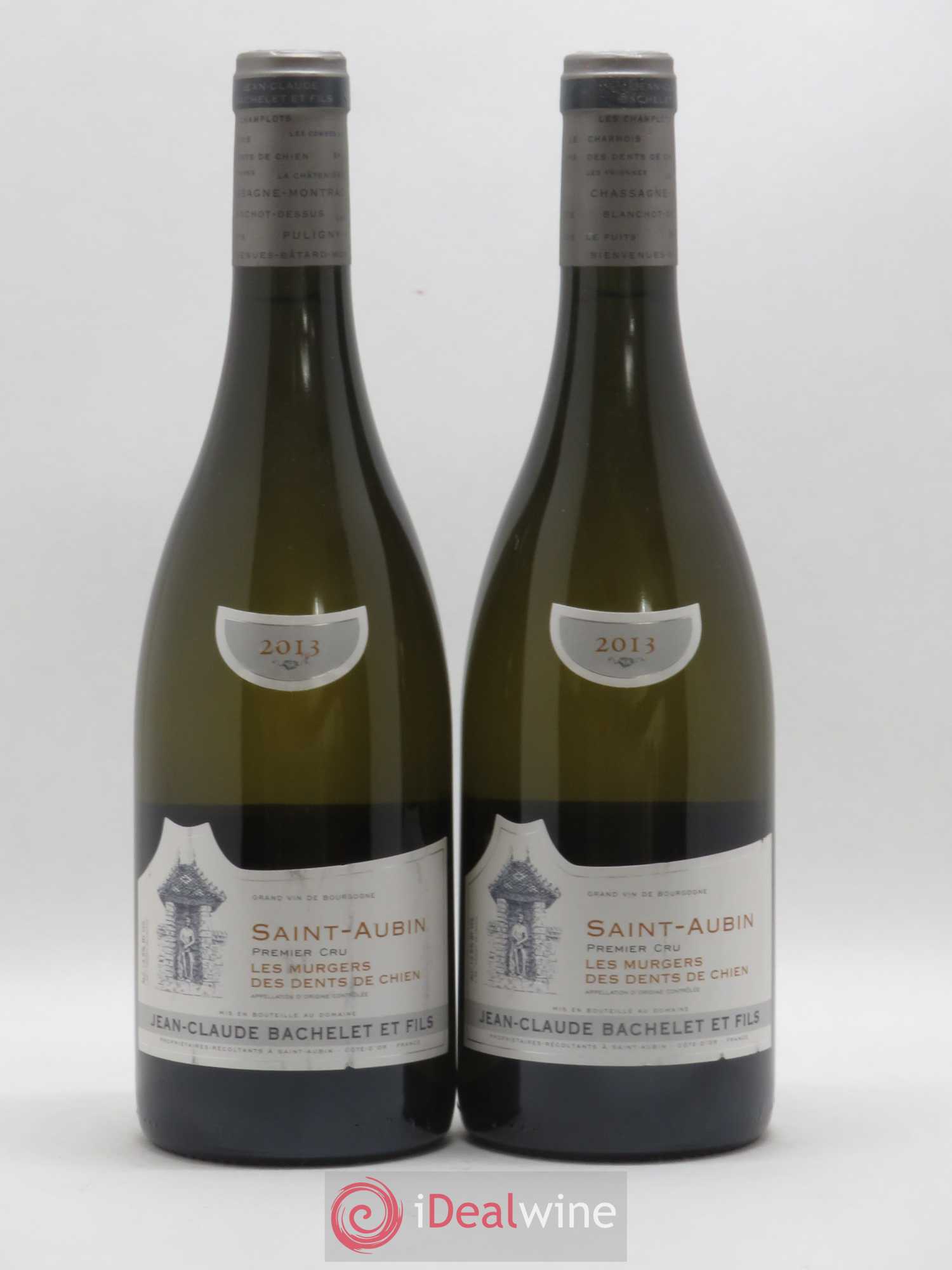 Saint-Aubin 1er Cru Les Murgers les Dents de Chiens Domaine Jean Claude Bachelet 2013 - Posten von 2 Flaschen - 0